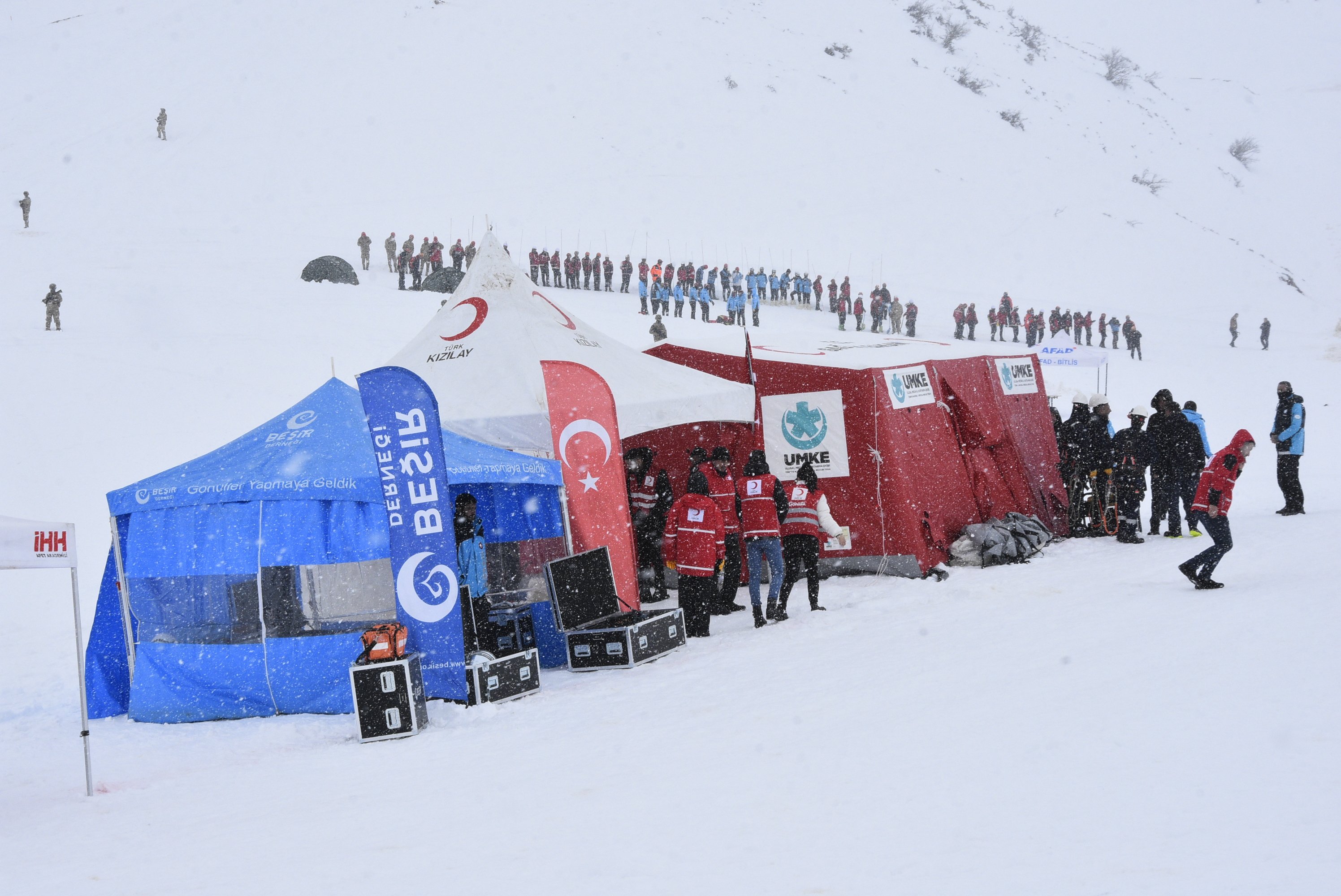 Bitlis Çığ Tatbikatı Protokol