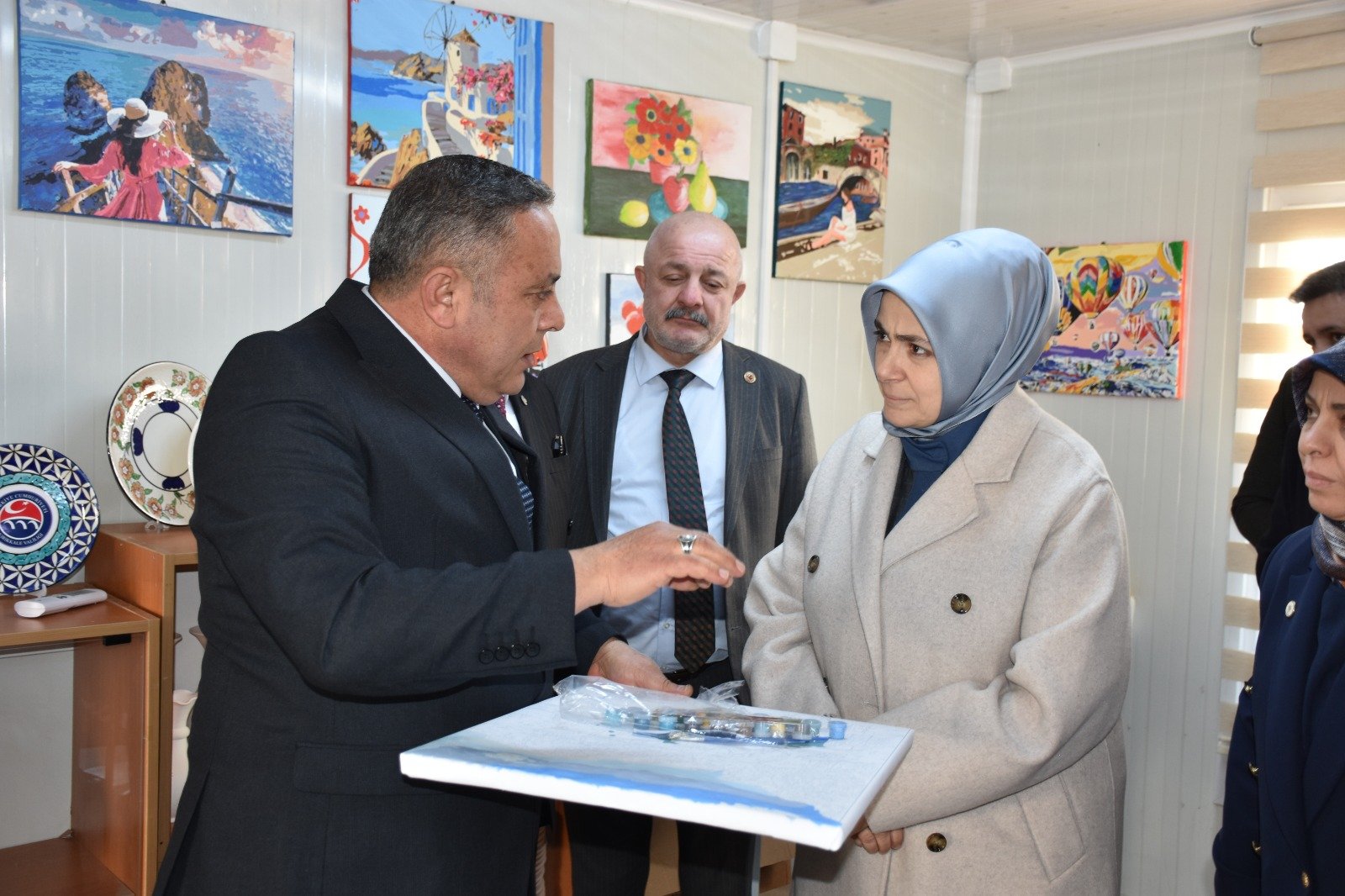 Tuğba Işık Ercan iftar programında konuşuyor