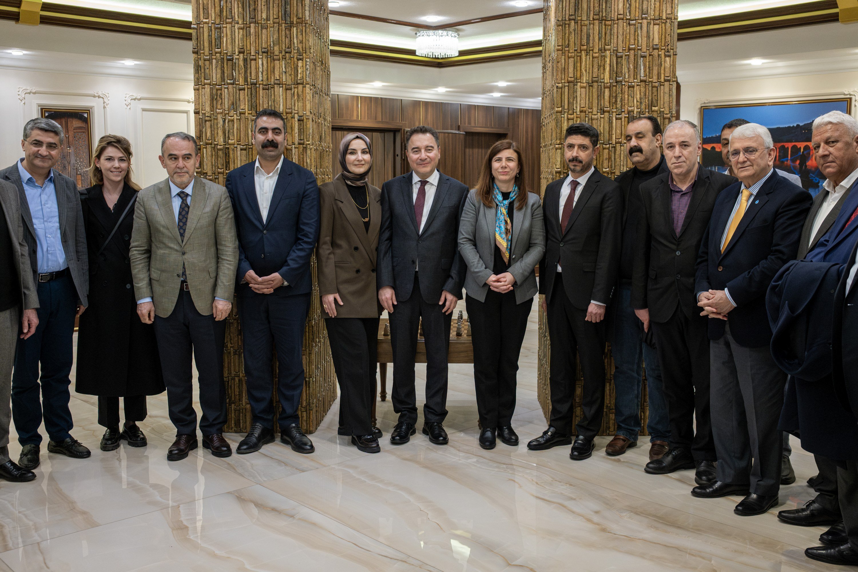 Ali Babacan Diyarbakır Büyükşehir Belediyesi Ziyareti