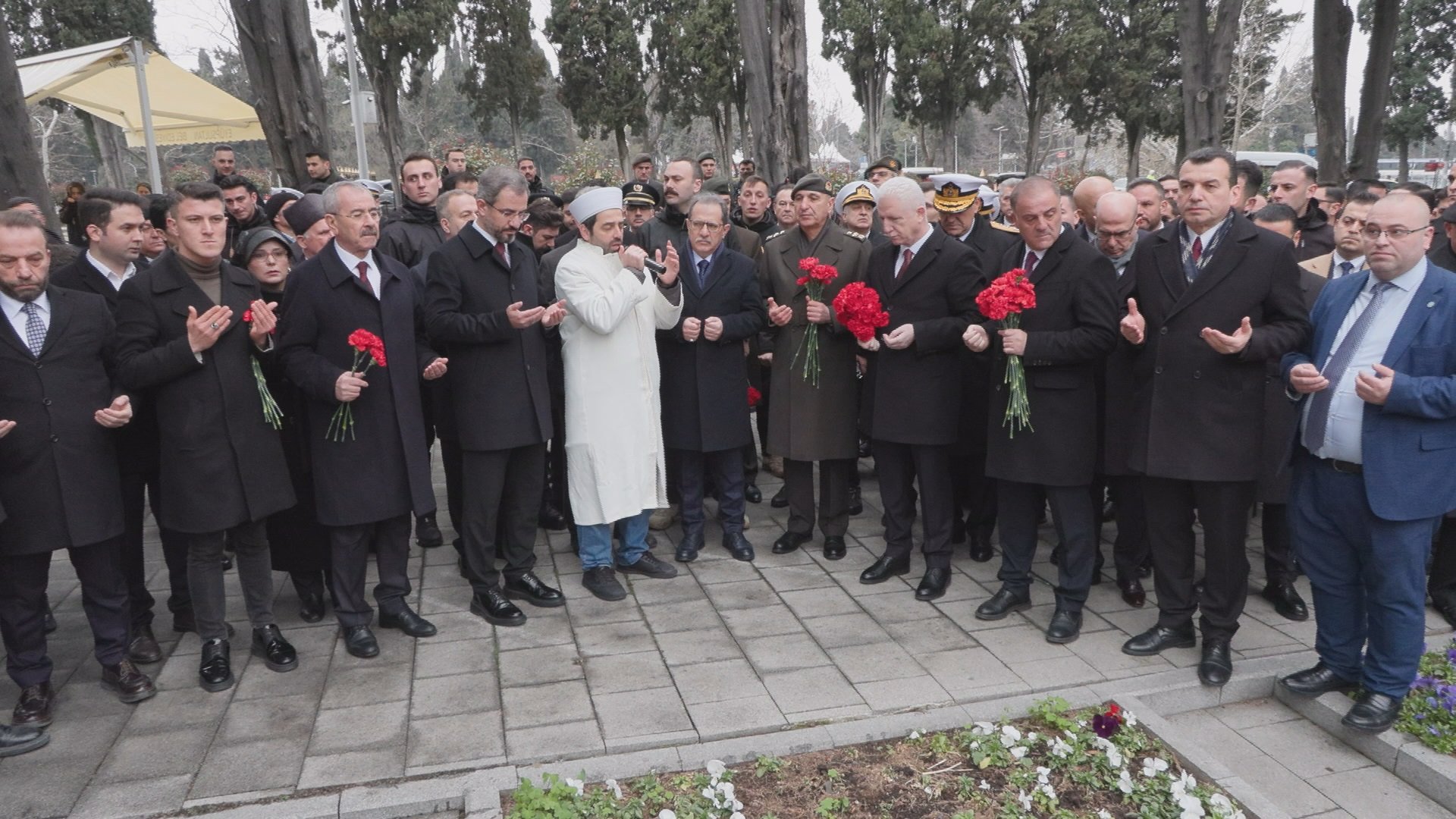 Çanakkale Zaferi Anma Töreni Edirnekapı Şehitliği