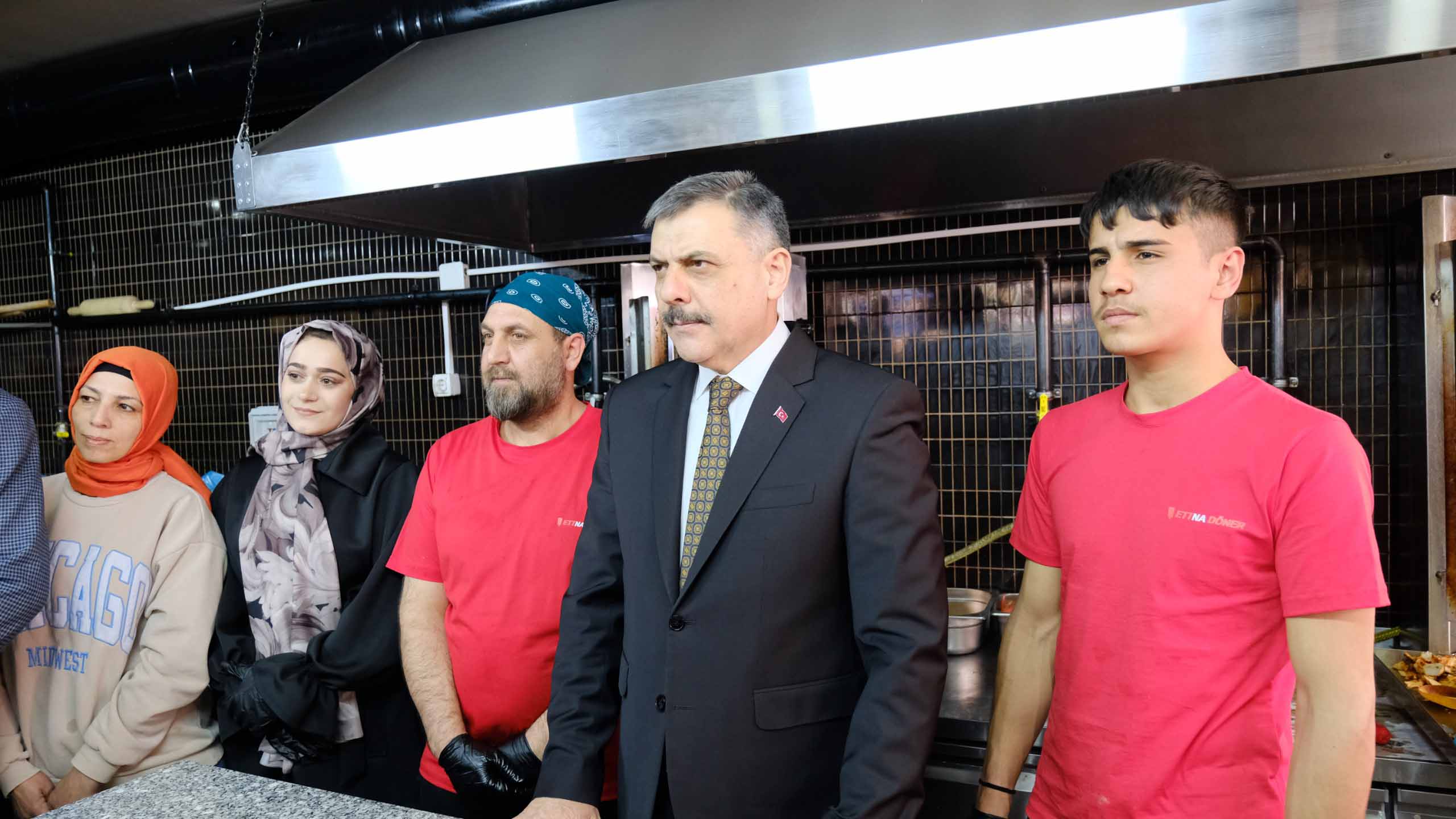 Bakan Çiftçi esnaf ziyareti