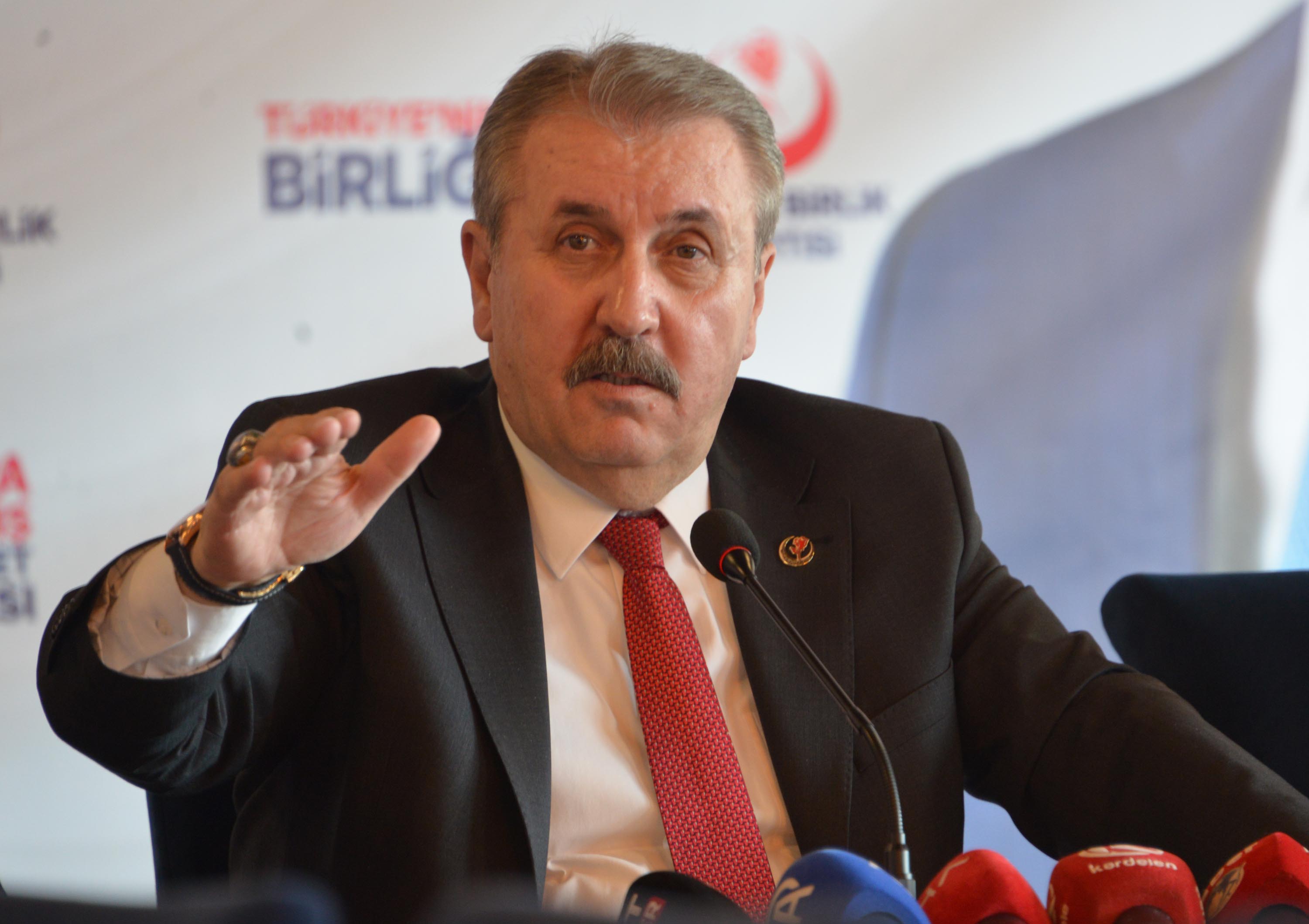 Mustafa Destici BBP Genel Başkanı PKK açıklaması