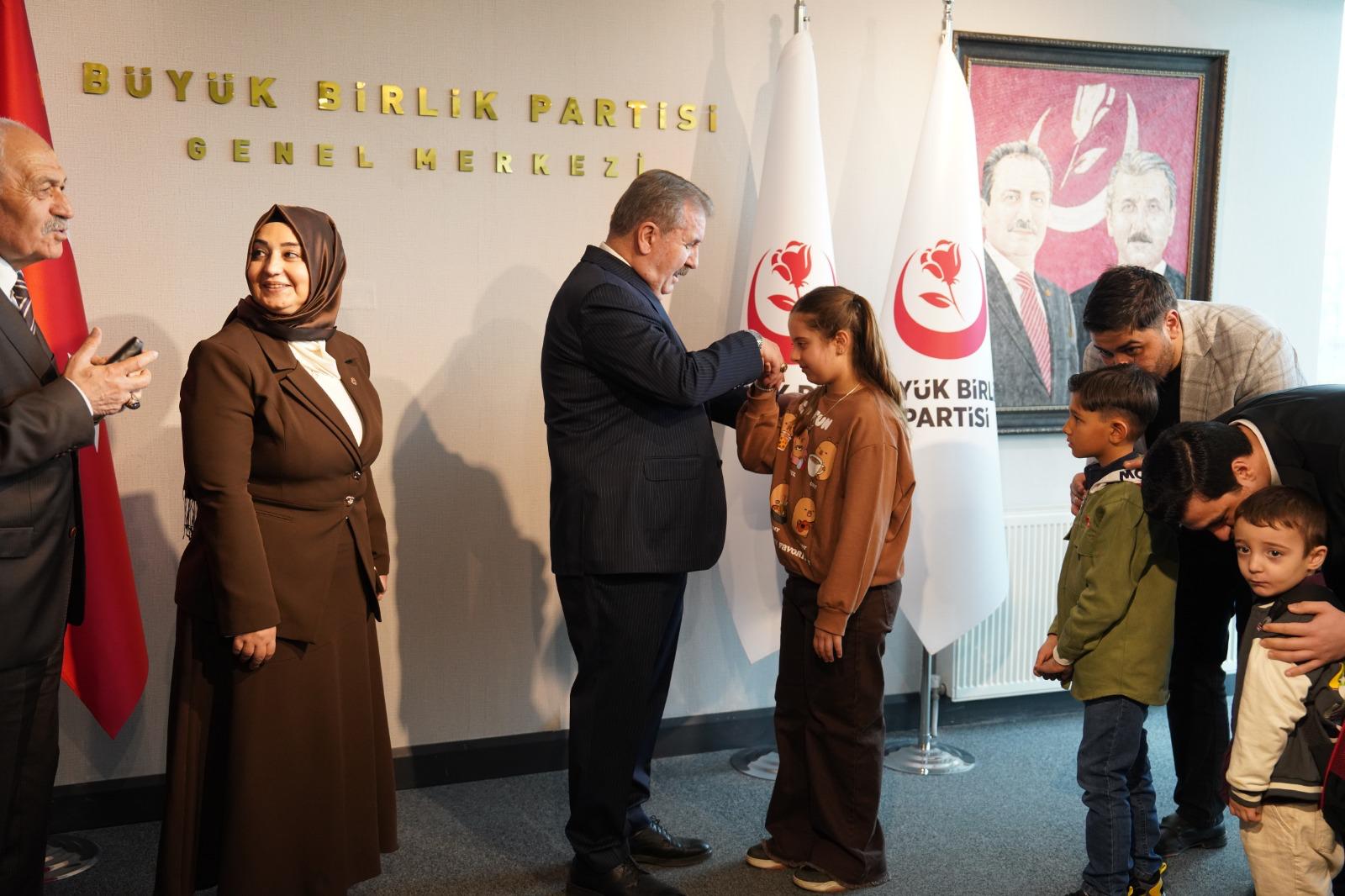 Mustafa Destici BBP Genel Başkanı