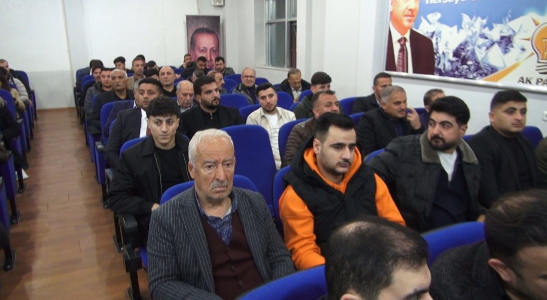 Hazine ve Maliye Bakanı Mehmet Şimşek Batman AK Parti teşkilat