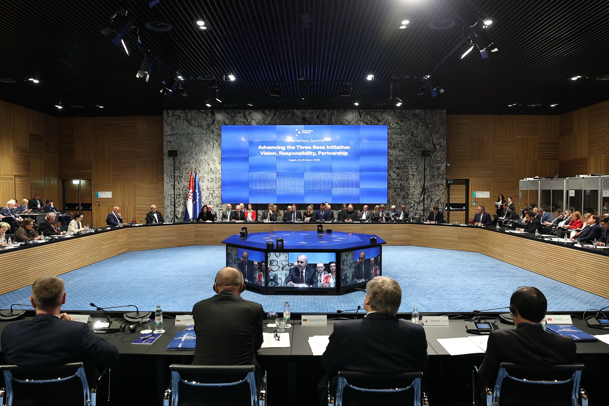 Numan Kurtulmuş Üç Deniz Girişimi Parlamenter Zirvesi konuşması