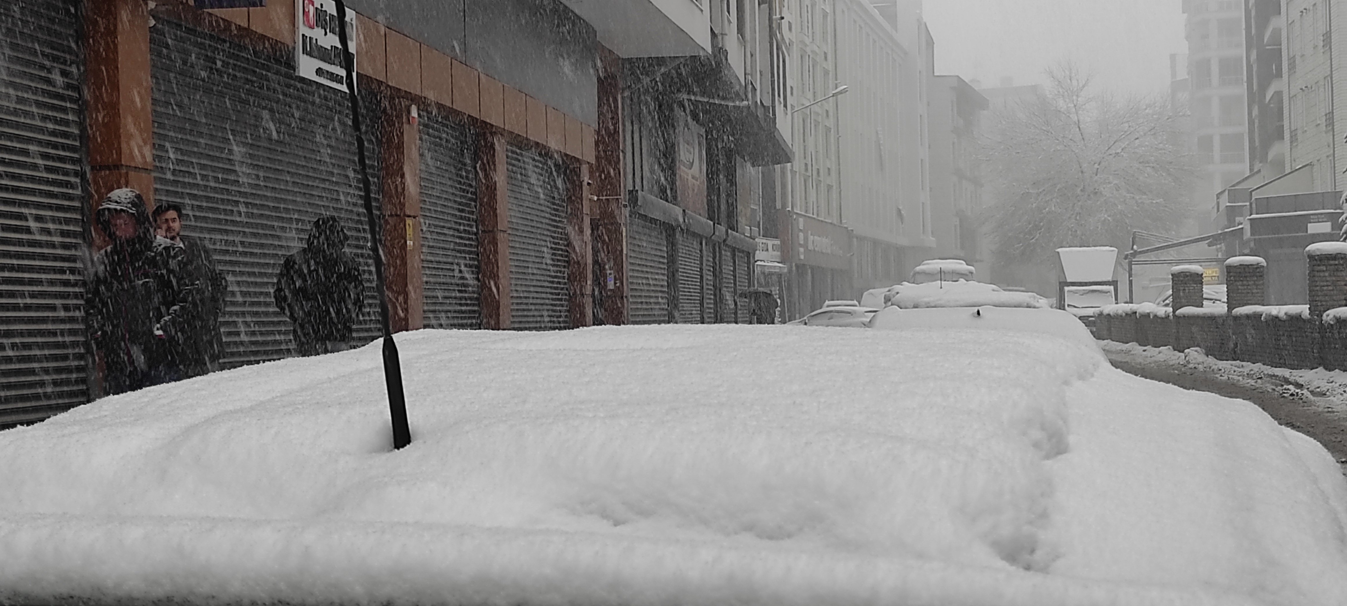 Van kar temizleme çalışması