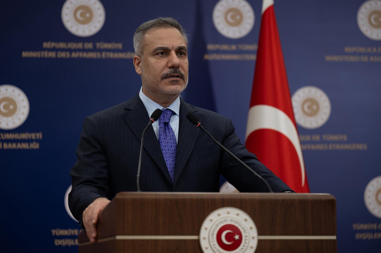 Dışişleri Bakanı Hakan Fidan Kanada Dışişleri Bakanı Anita Anand