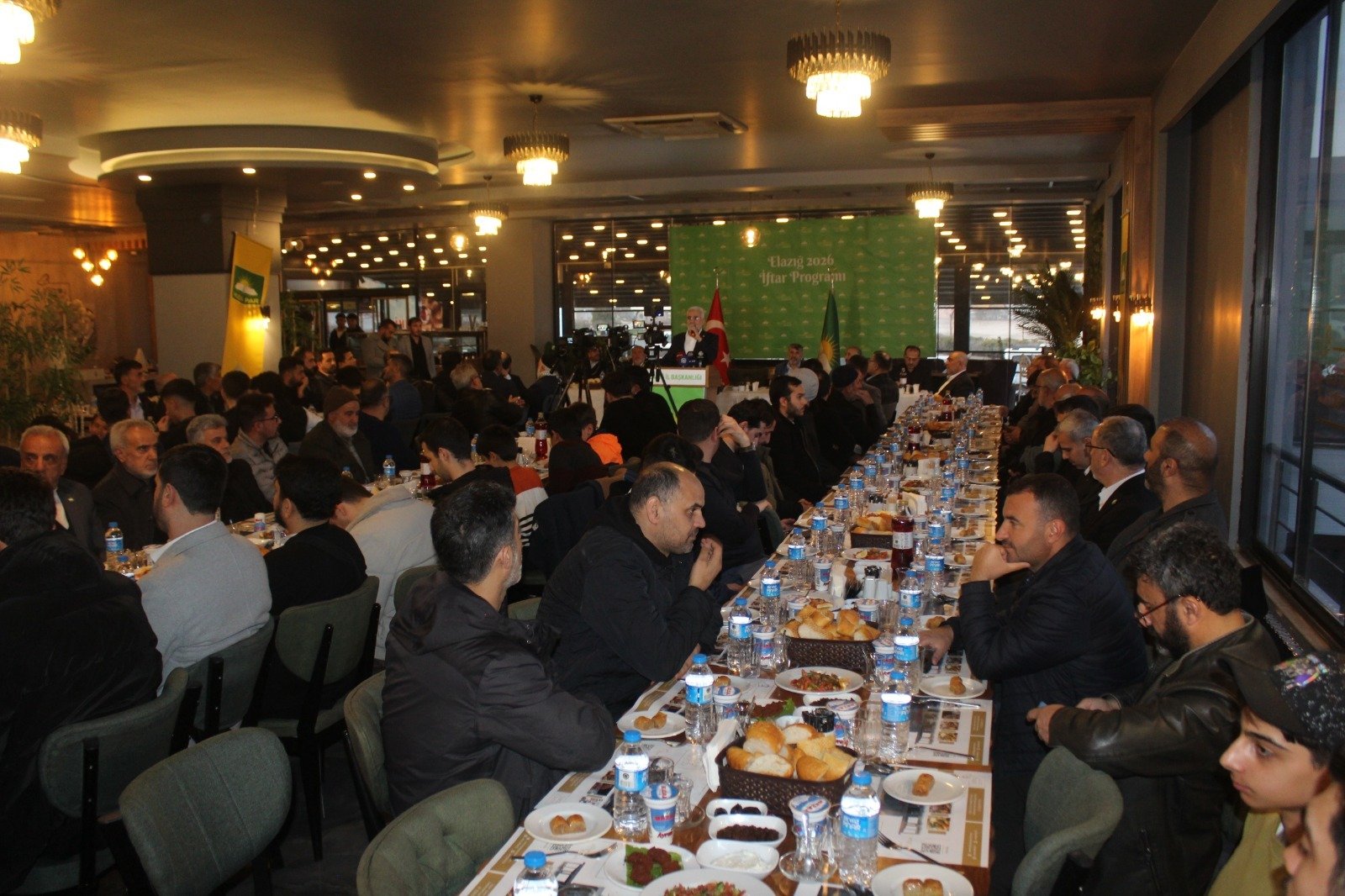 HÜDA PAR iftar programı genel görünüm