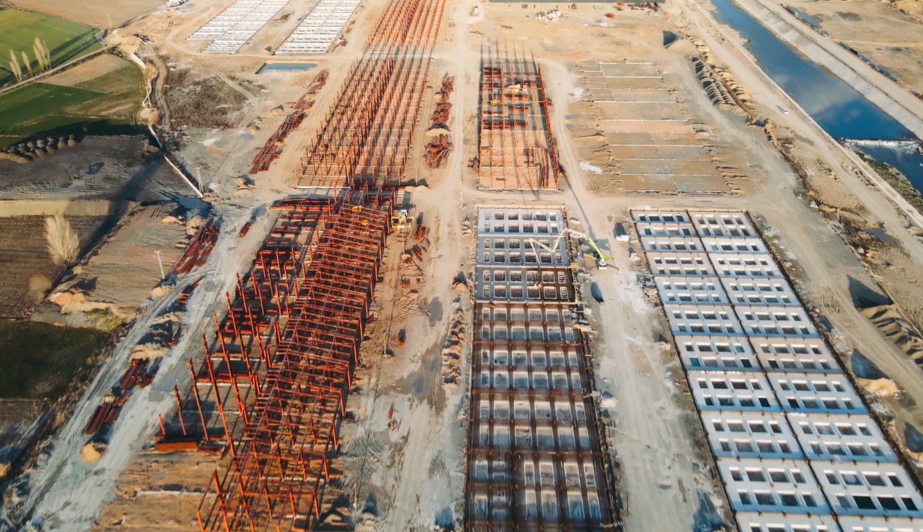 Tokat Yeşil Sanayi Sitesi İnşaatı