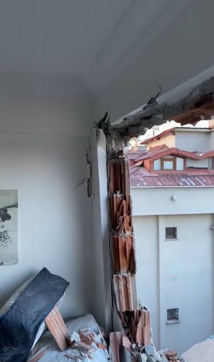 Güngören yıkım hasarlı bina