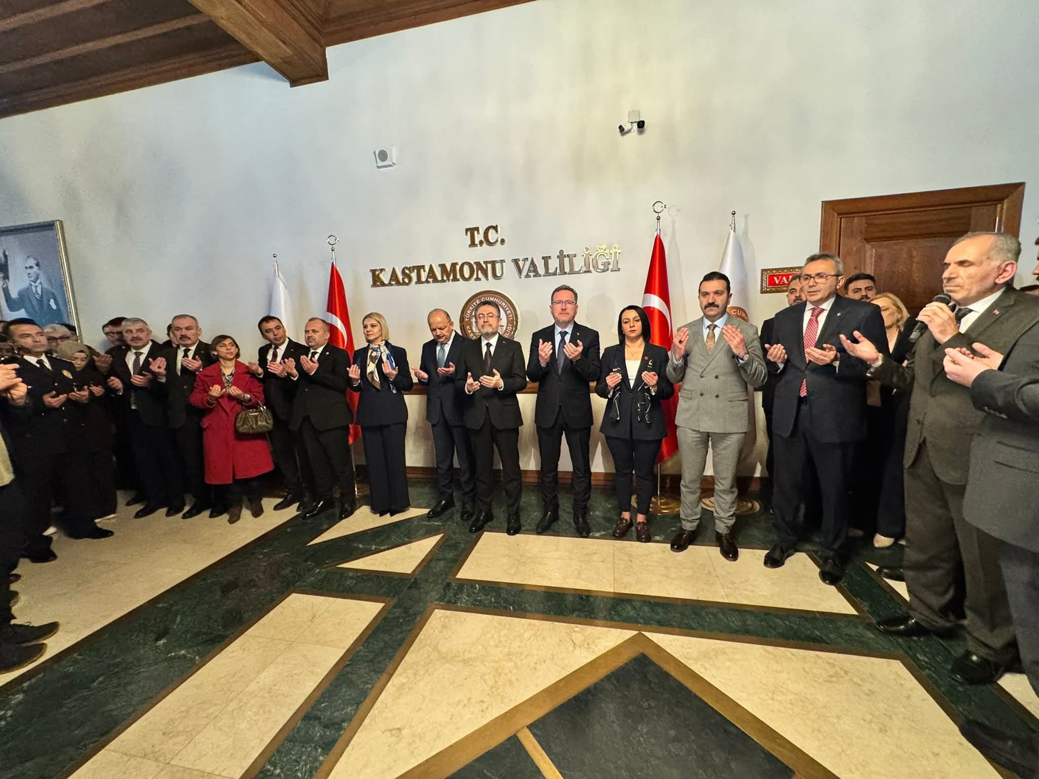 Bakan İbrahim Yumaklı Kastamonu Orman Bölge Müdürlüğü Mobil Kontrol Noktası ziyareti