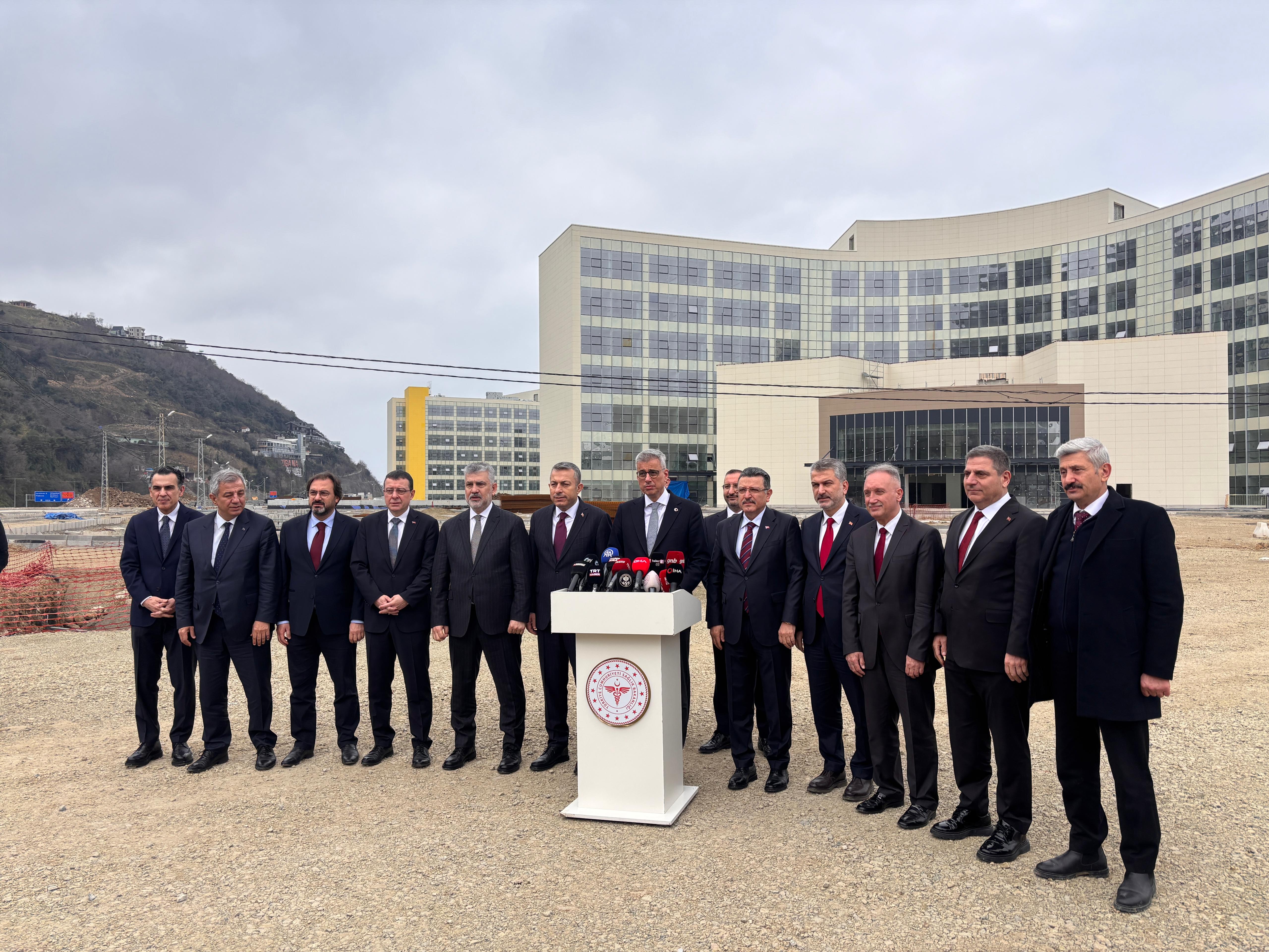 Trabzon Şehir Hastanesi İnşaat Sahası