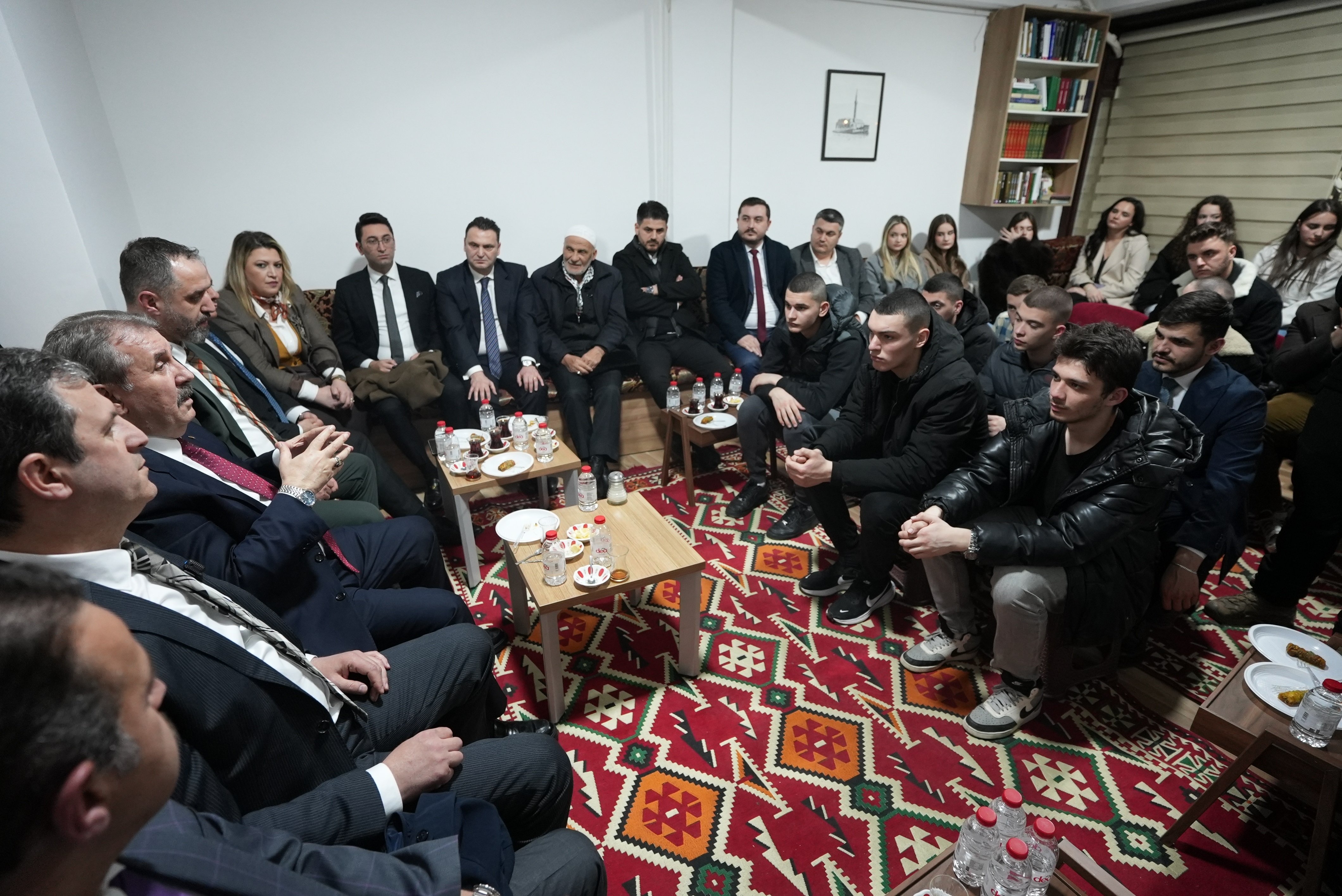 BBP Heyeti Türk Milli Birlik Hareketi ziyareti