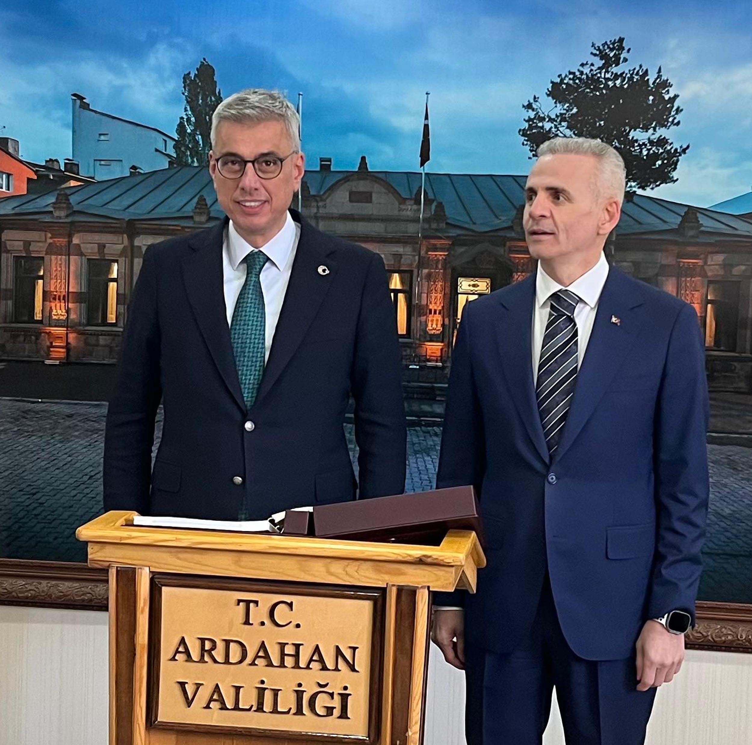 Sağlık Bakanı Kemal Memişoğlu Ardahan ziyareti