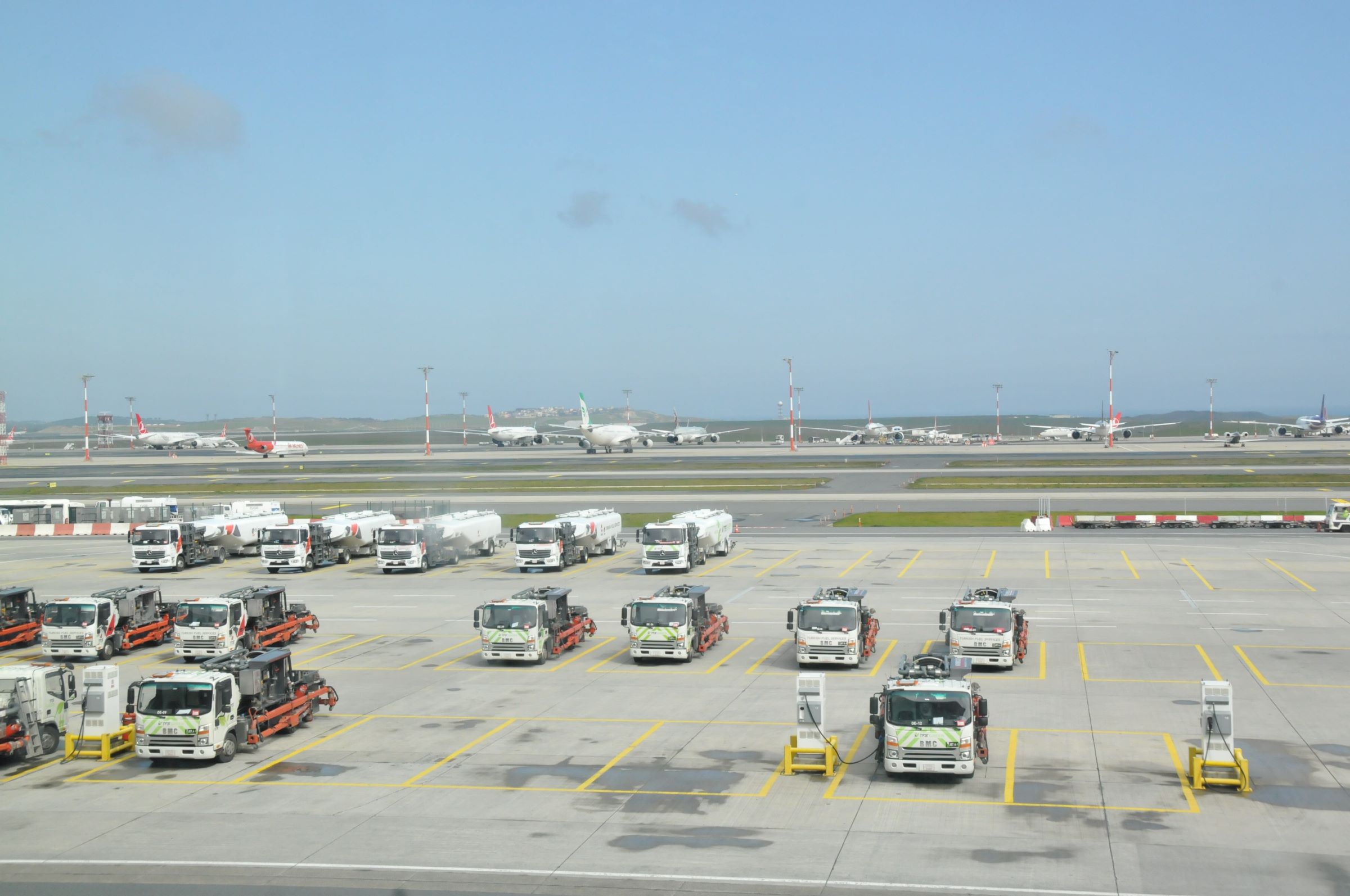 İstanbul Havalimanı apronu