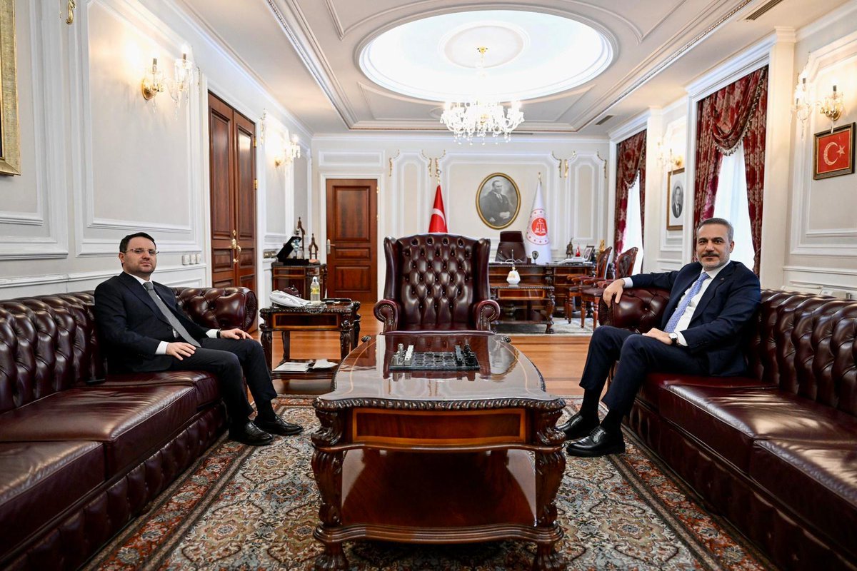 Dışişleri Bakanı Hakan Fidan Adalet Bakanlığı ziyareti