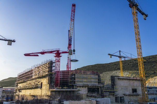 Akkuyu NGS 4. Ünite Reaktör Şaftı Baskı Kirişi Montajı