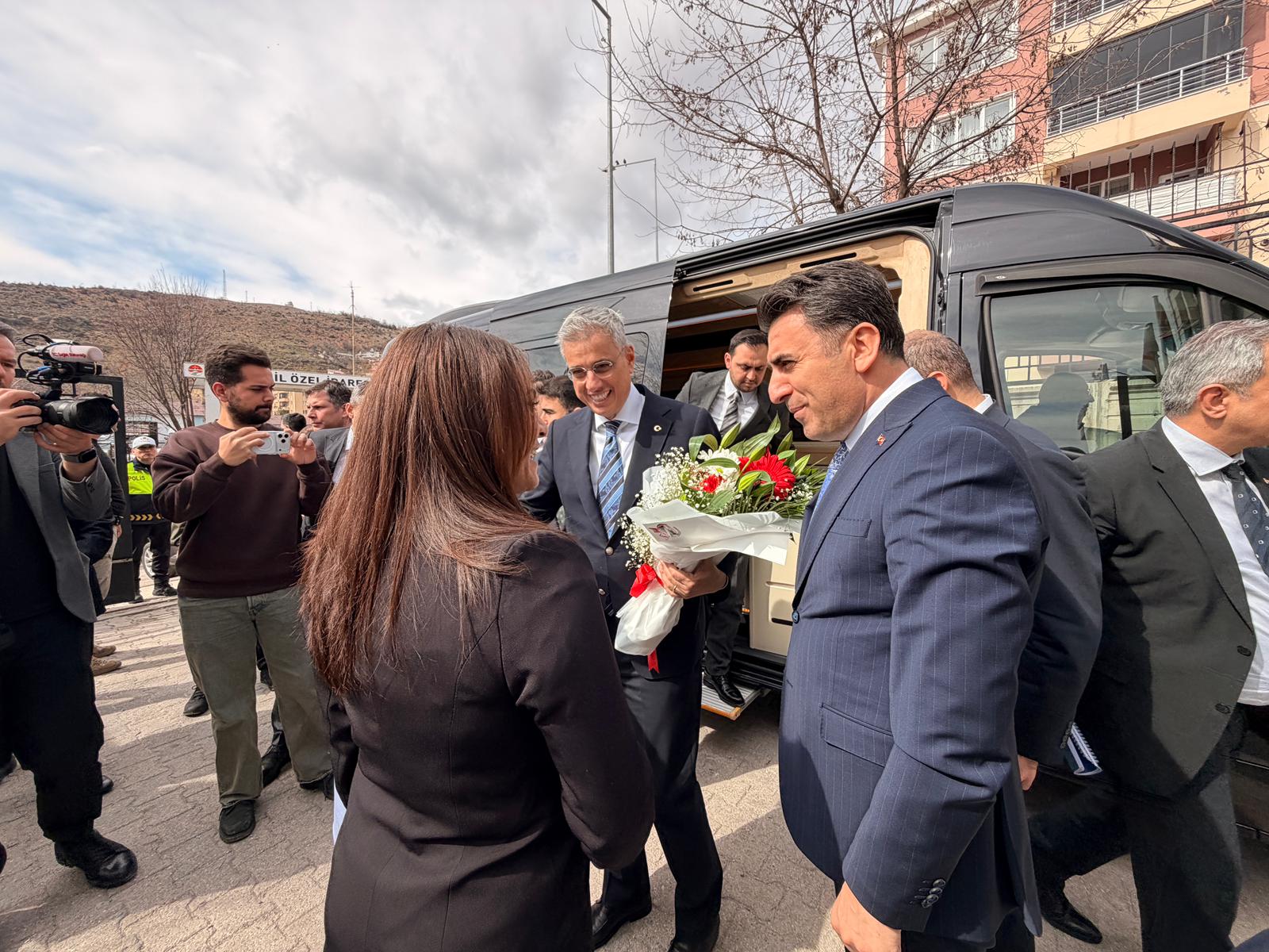 Sağlık Bakanı Kemal Memişoğlu Tunceli Valiliği