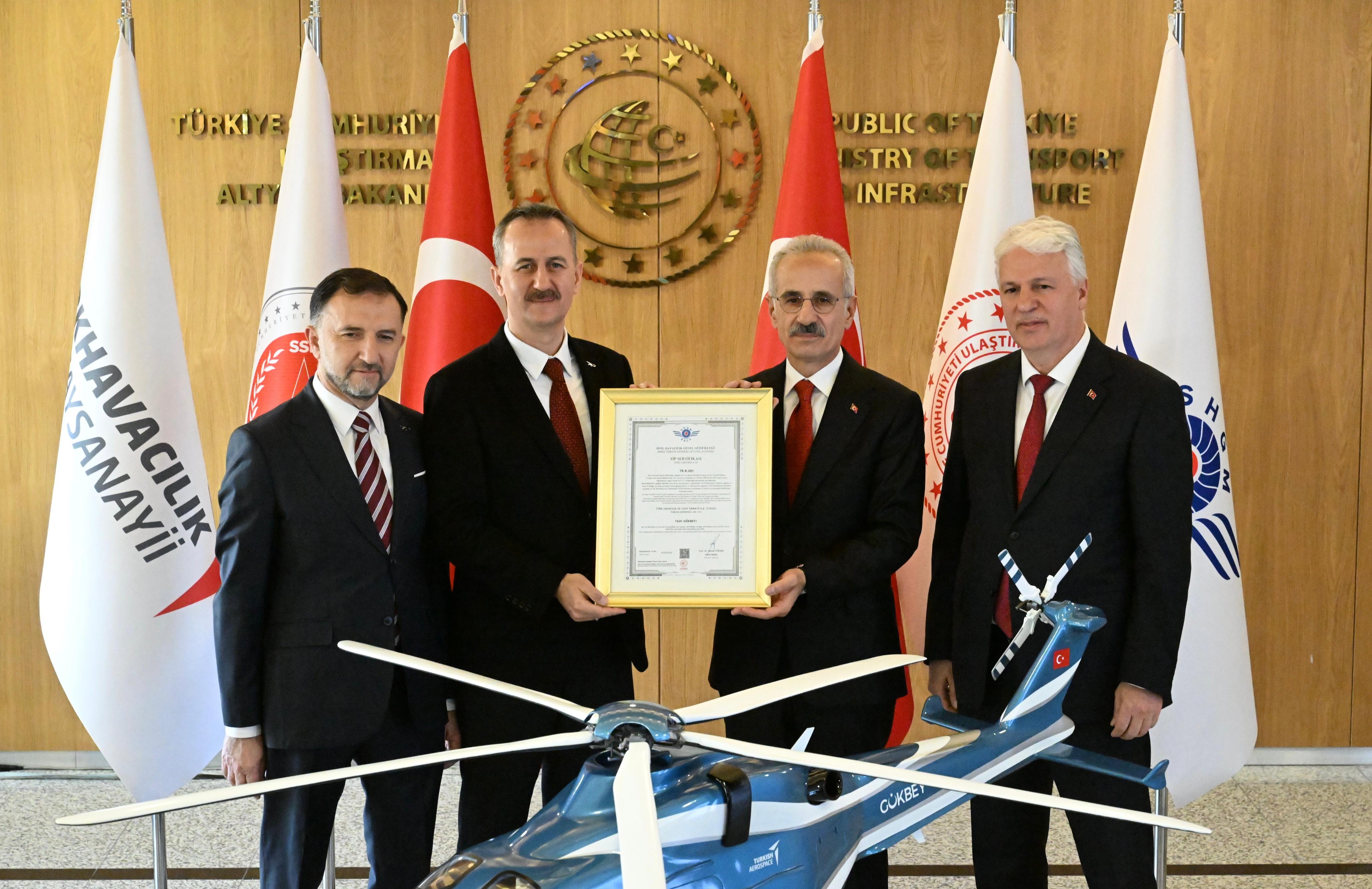 Gökbey Helikopteri Uçuş Görüntüsü