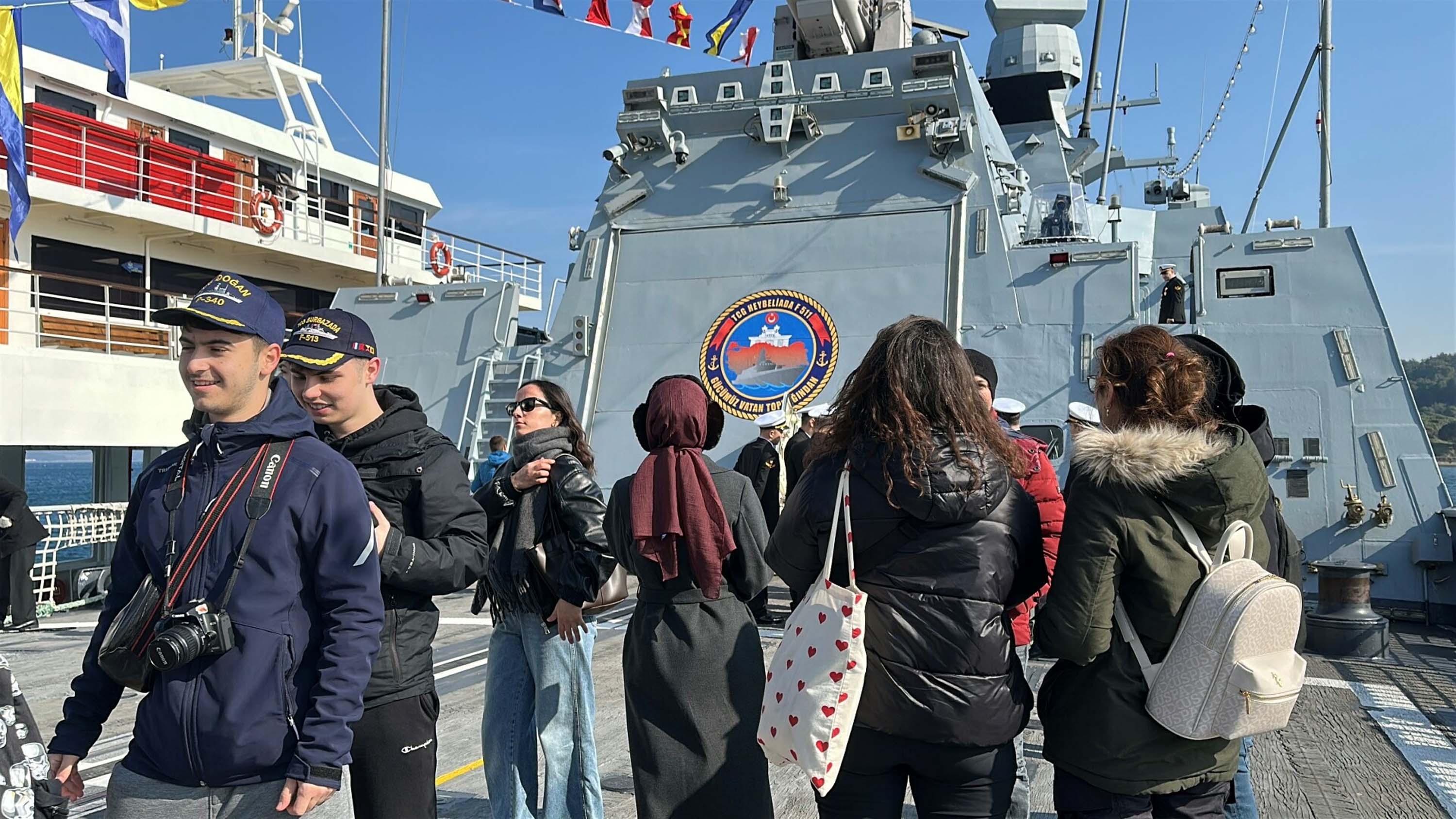 TCG Heybeliada Ziyaretçileri