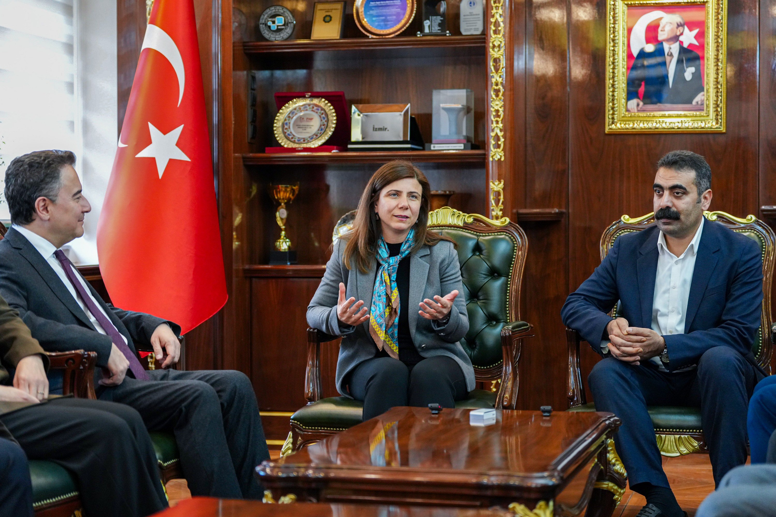 DEVA Partisi Diyarbakır Ziyareti Heyet