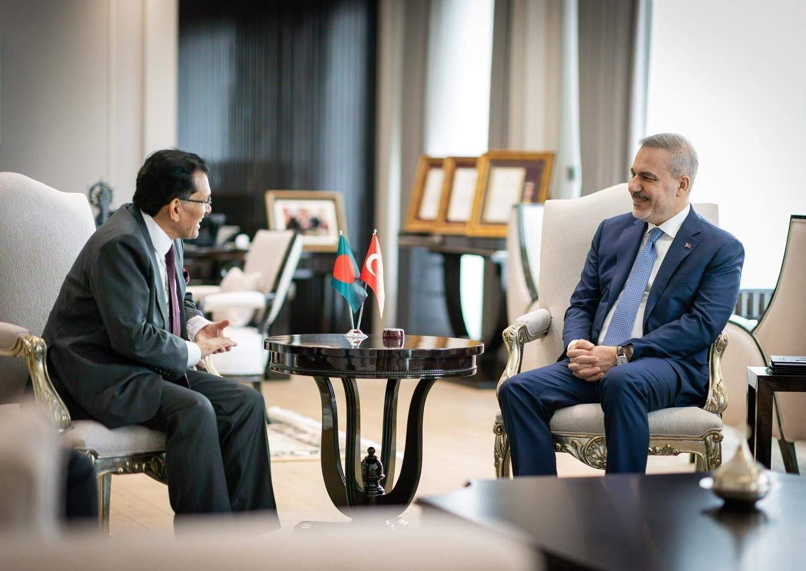 Hakan Fidan Khalilur Rahman diplomatik görüşme