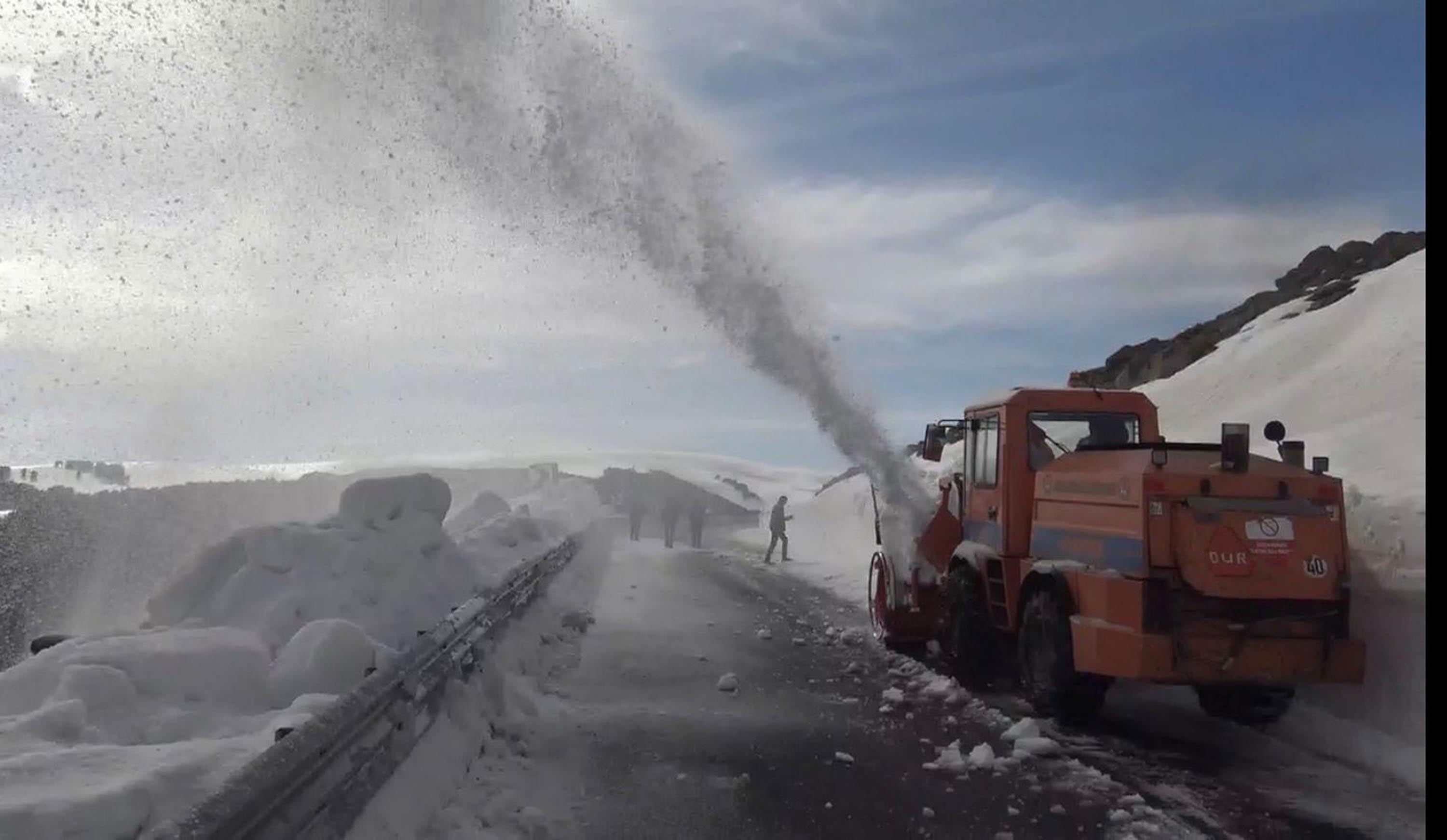 Kar mücadelesi Ardahan