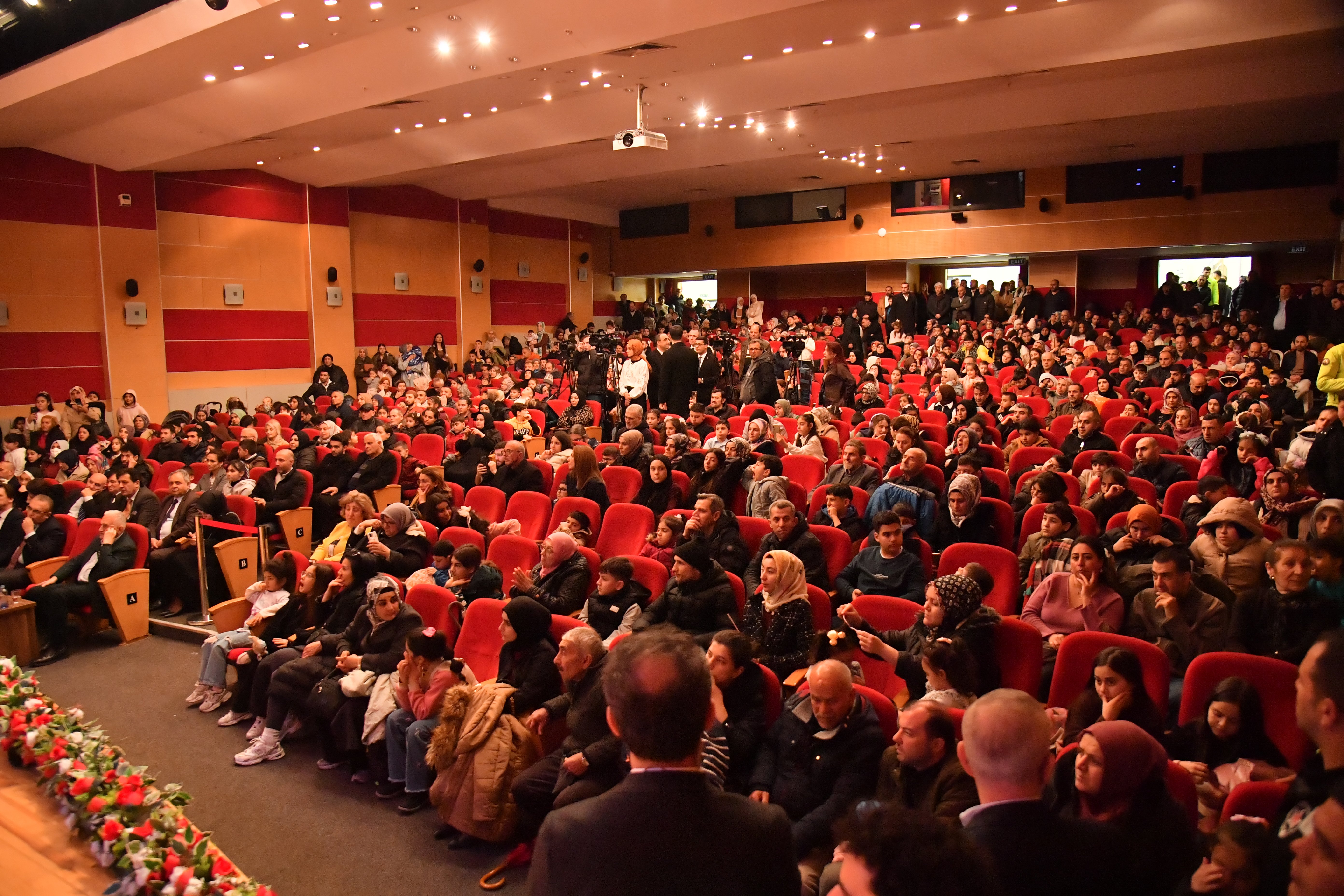 Bayramlaşma programından görüntü