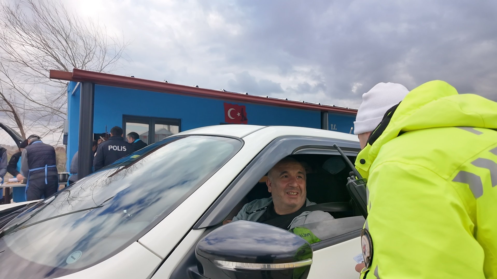 Alparslan Öcal açıklama yapıyor