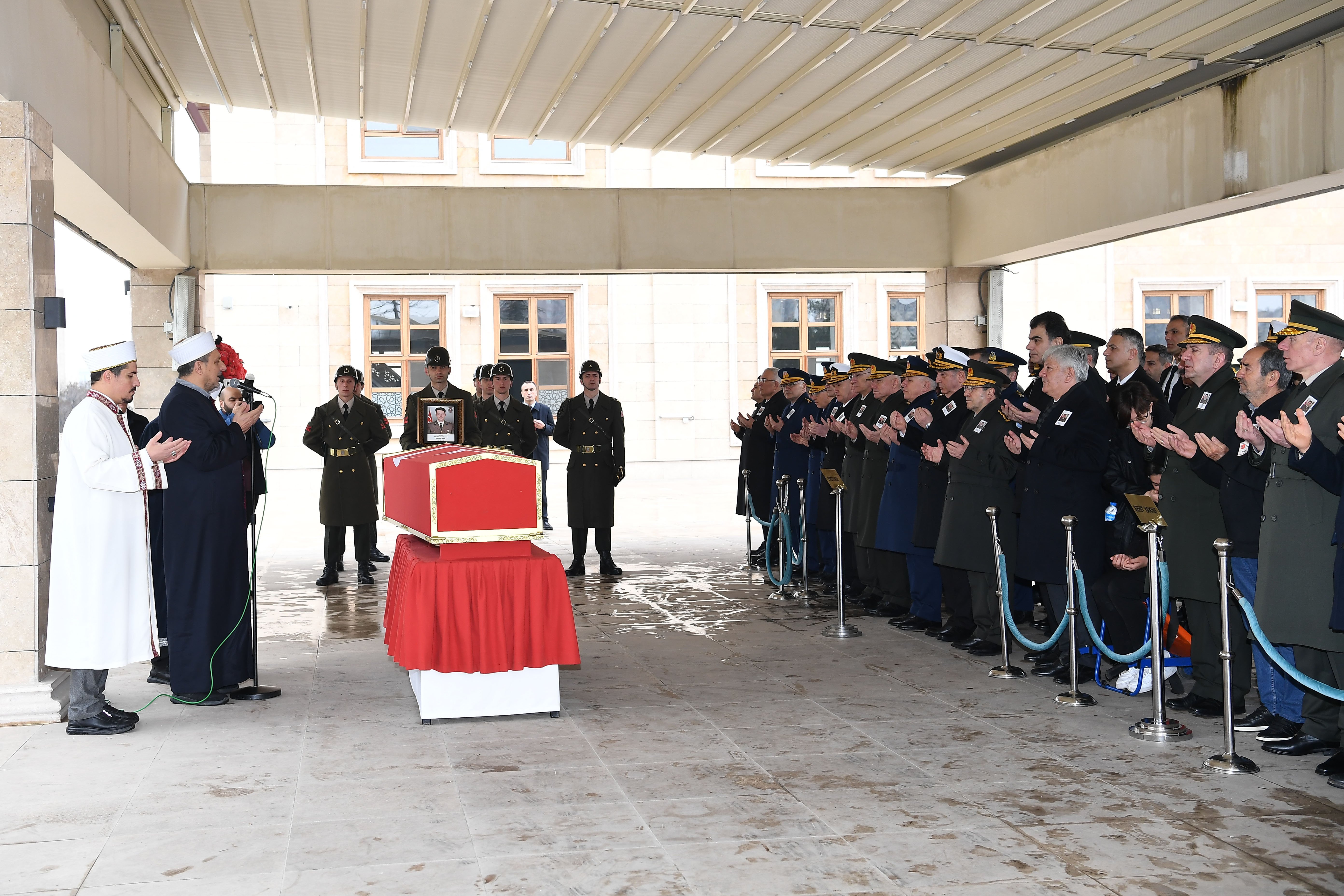 Şehit Binbaşı Sinan Taştekin uğurlama töreni