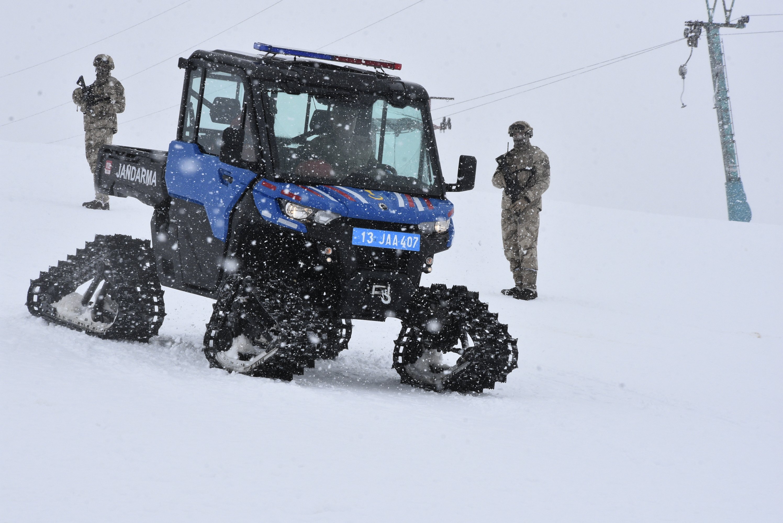 Bitlis Çığ Tatbikatı Eğitim