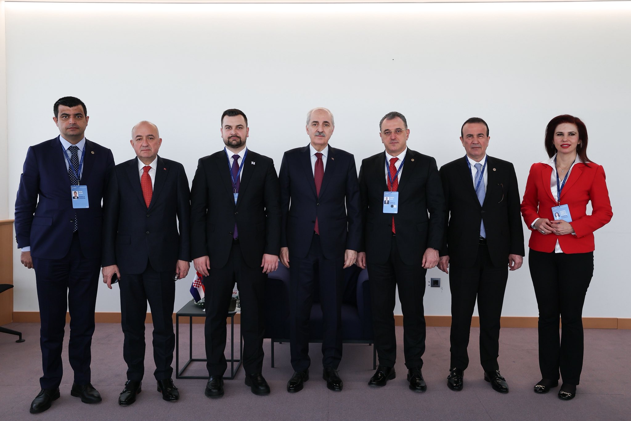 TBMM Başkanı Numan Kurtulmuş diplomatik temasları