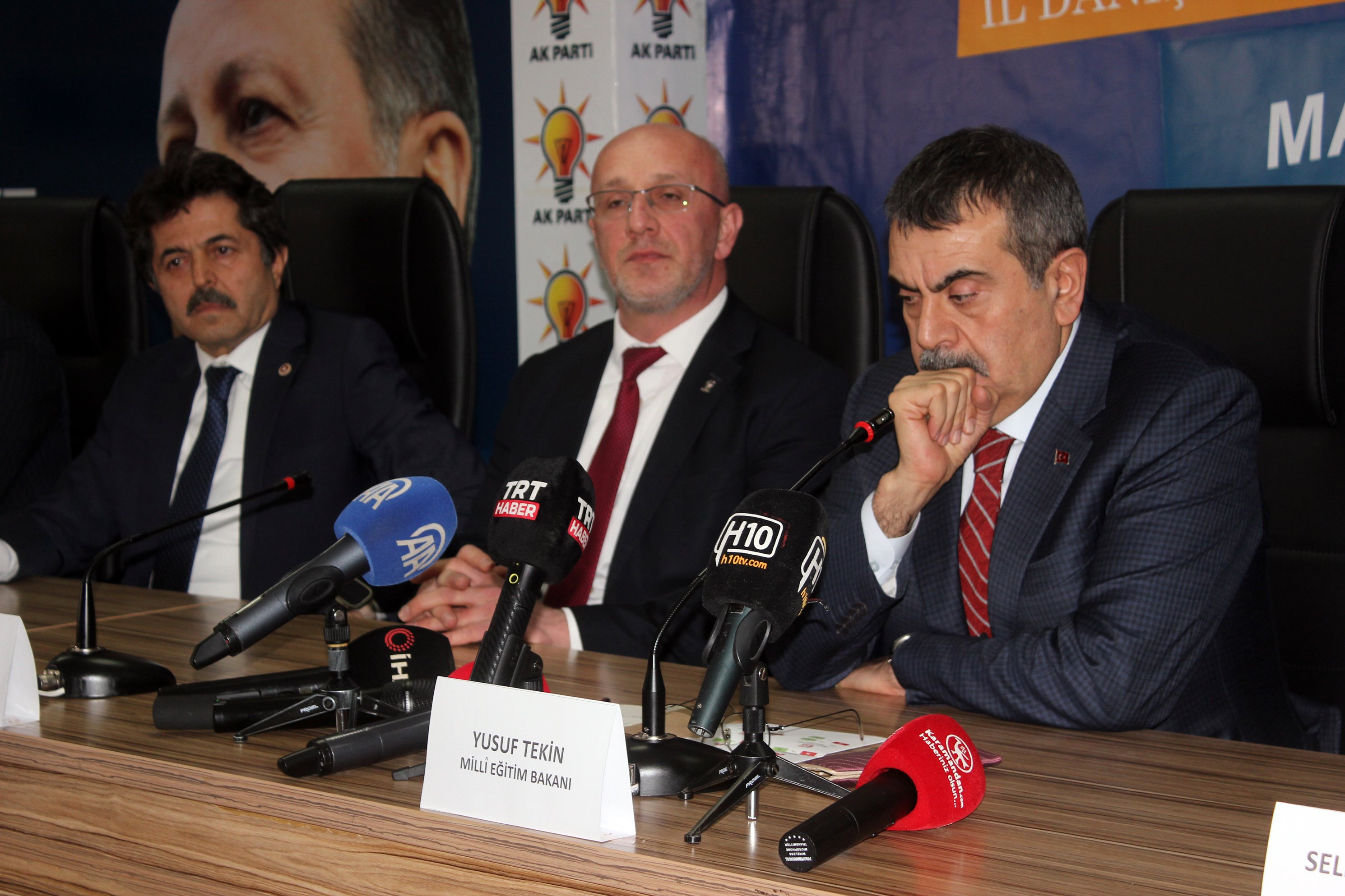 Bakan Yusuf Tekin Karaman Programı