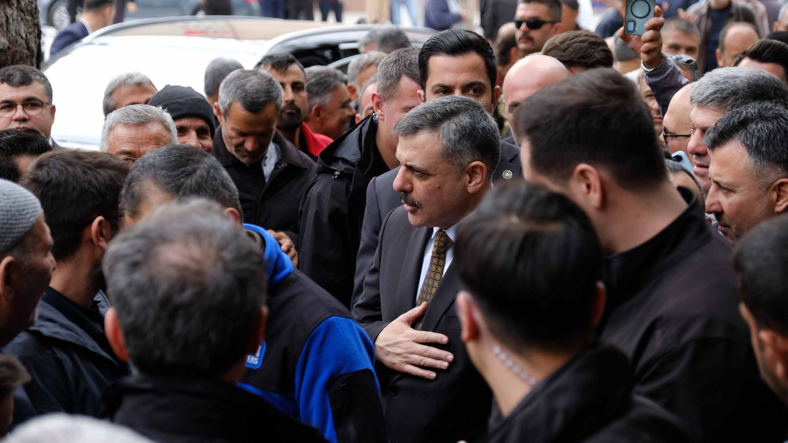 Bakan Çiftçi Çumra Kaymakamlığı ziyareti