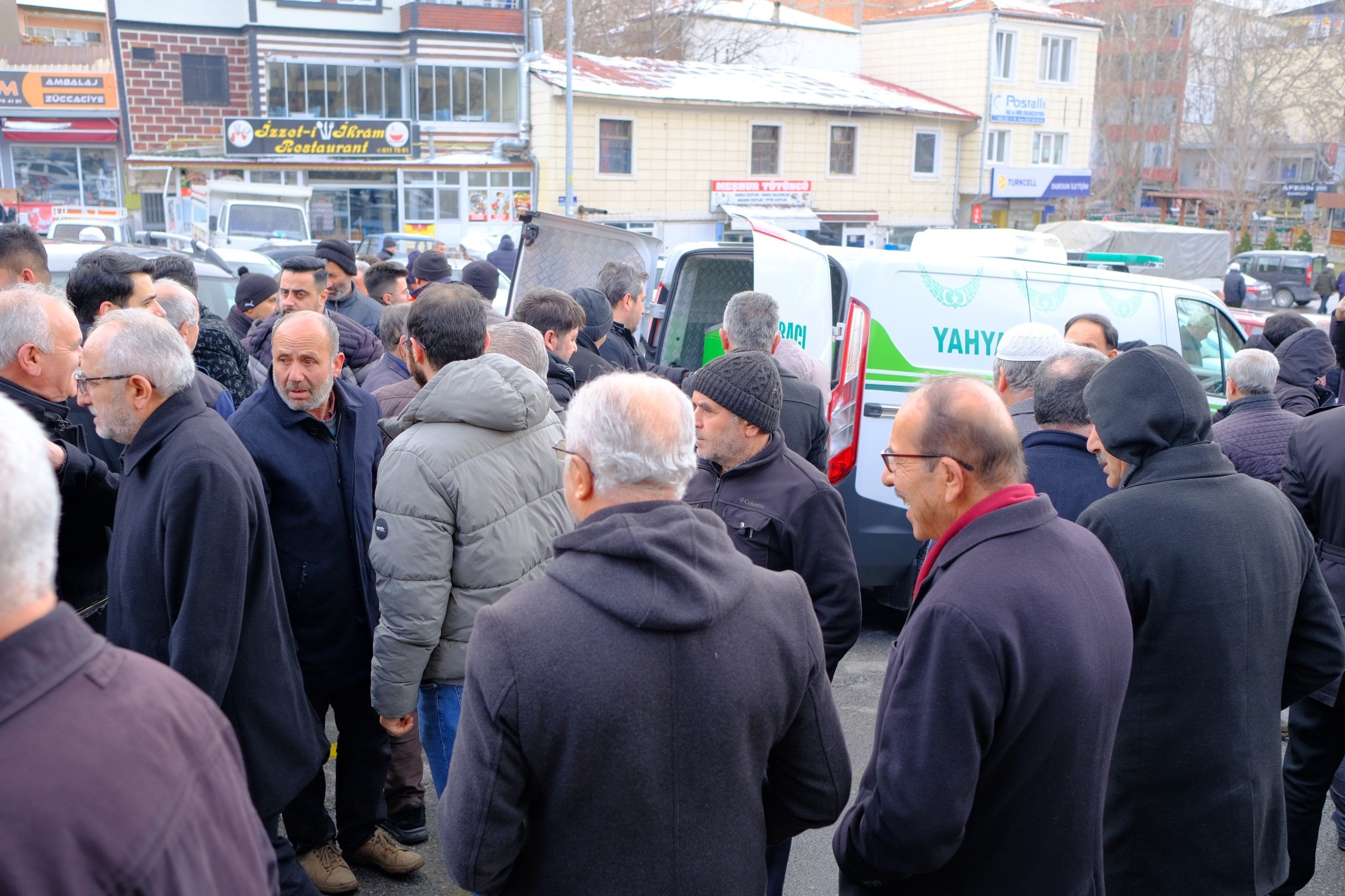 Fevzi Bilici Cenaze Töreni Kalabalık Katılım