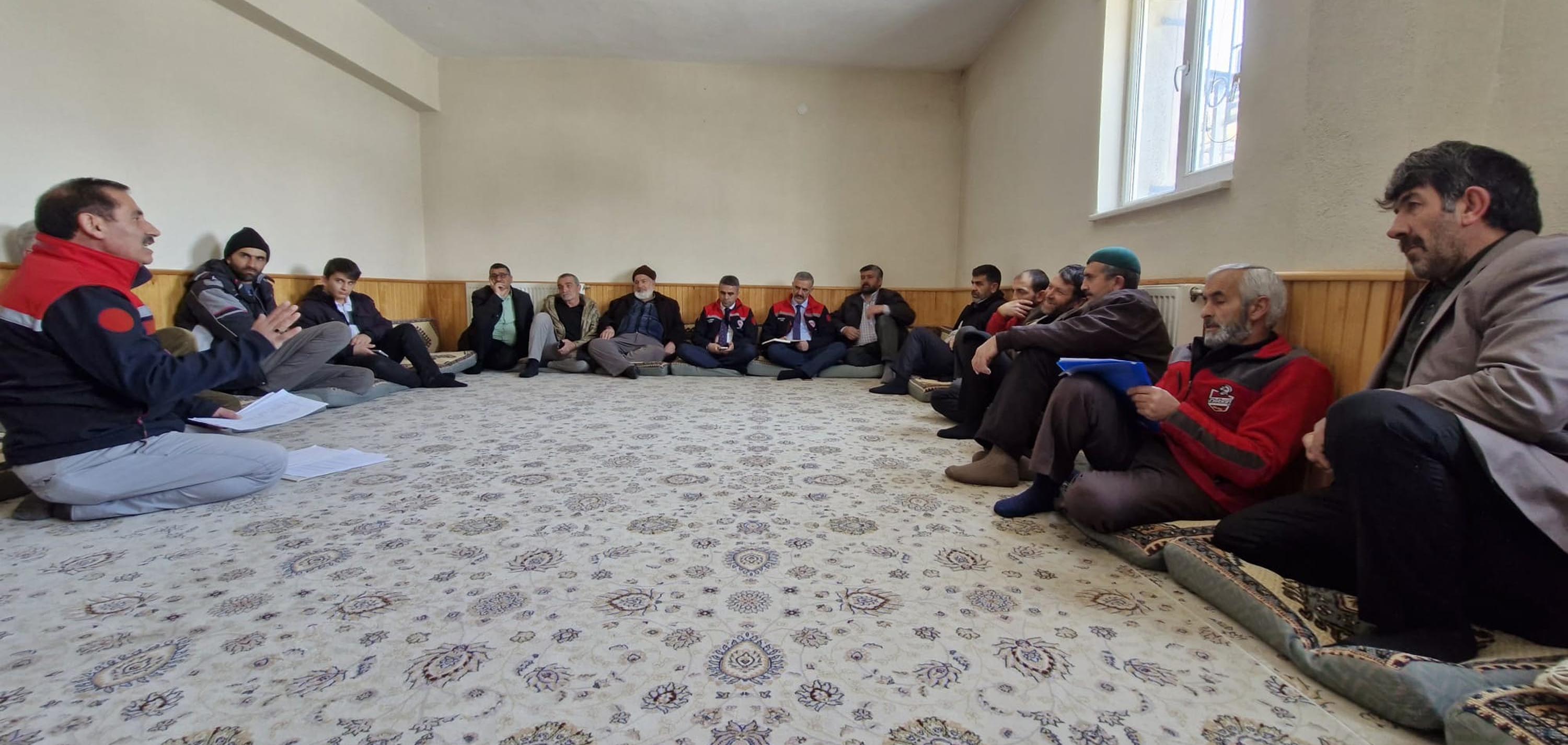 Tepeköy Mahallesi Muhtarı Ahmet Çelik Cuma Buluşmaları