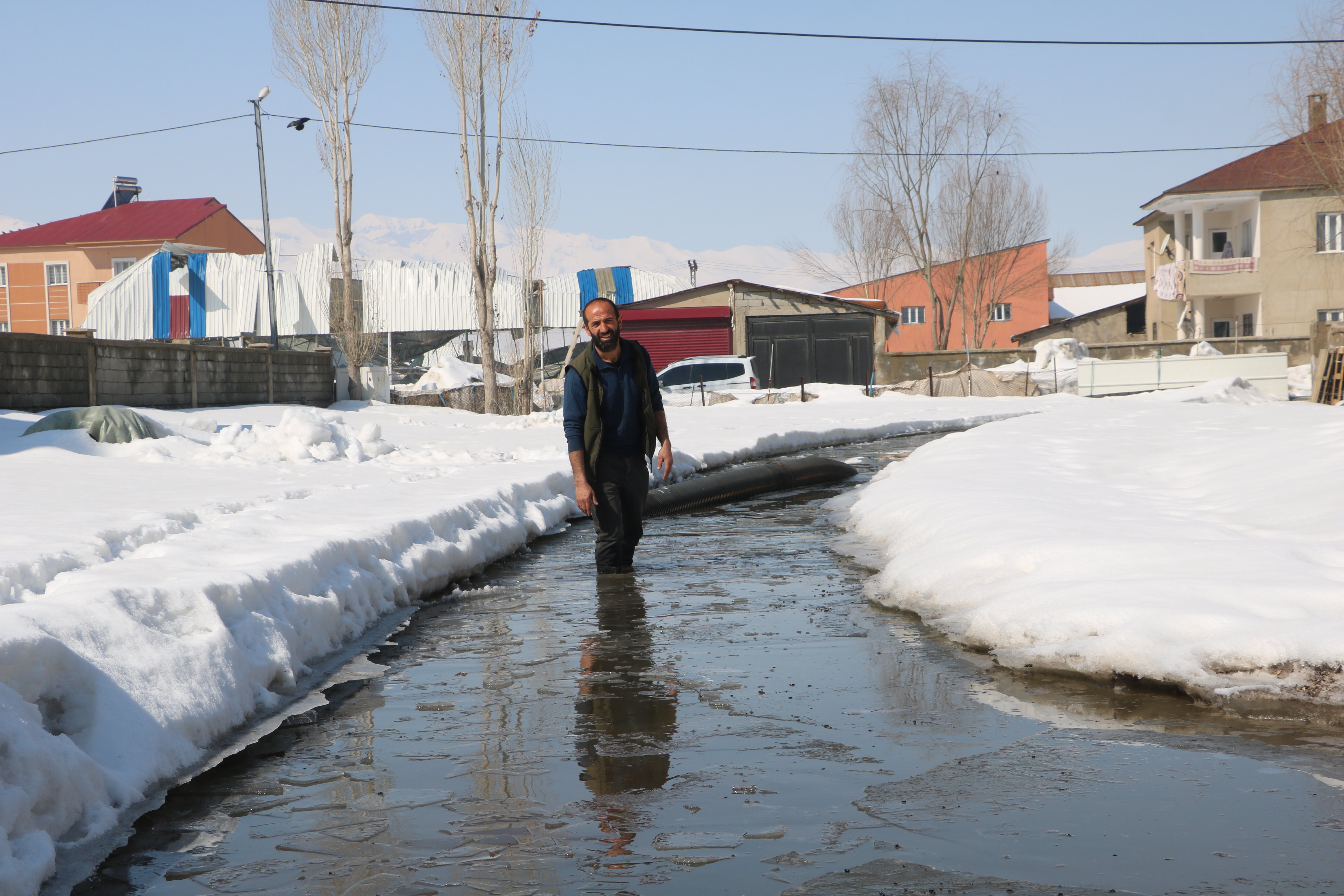 Yüksekova ev su baskını