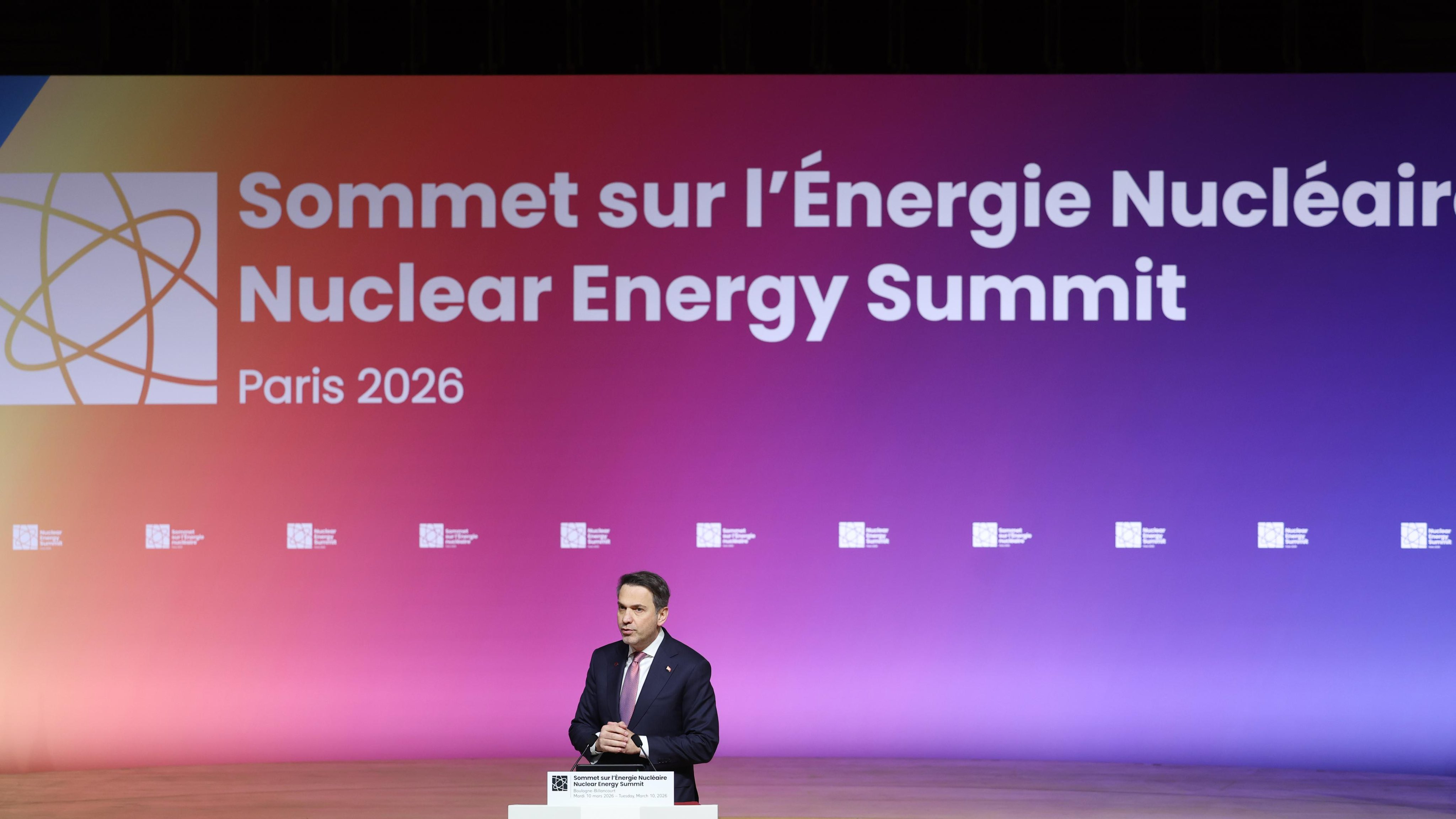 Alparslan Bayraktar Paris Nükleer Enerji Zirvesi