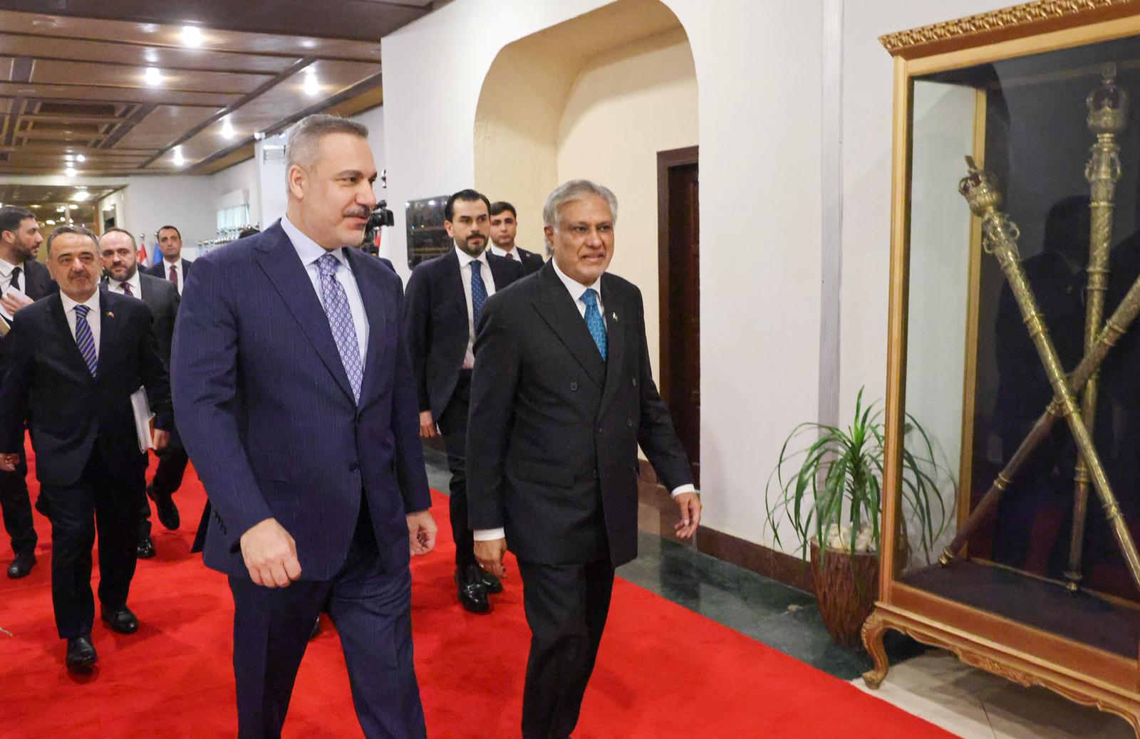 Hakan Fidan Muhammed İshak Dar görüşmesi