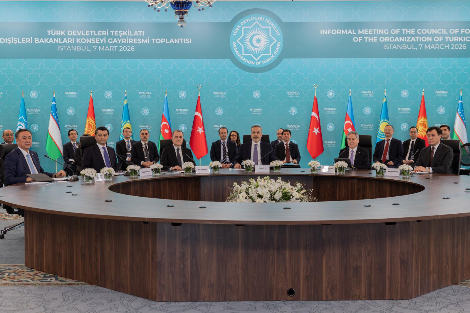 Dışişleri Bakanı Hakan Fidan Türk Devletleri Teşkilatı Toplantısı