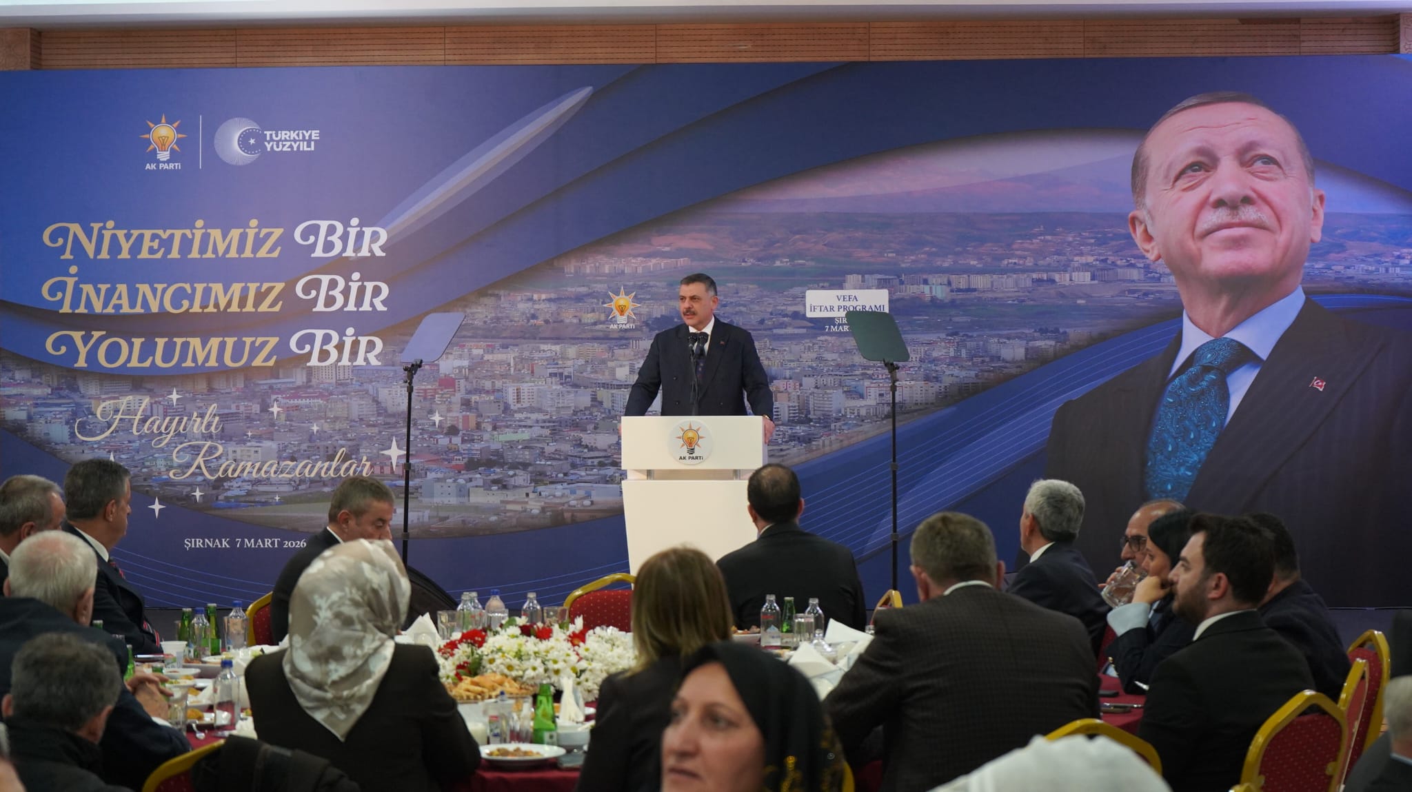 Bakan Çiftçi Şırnak Belediyesi ziyareti