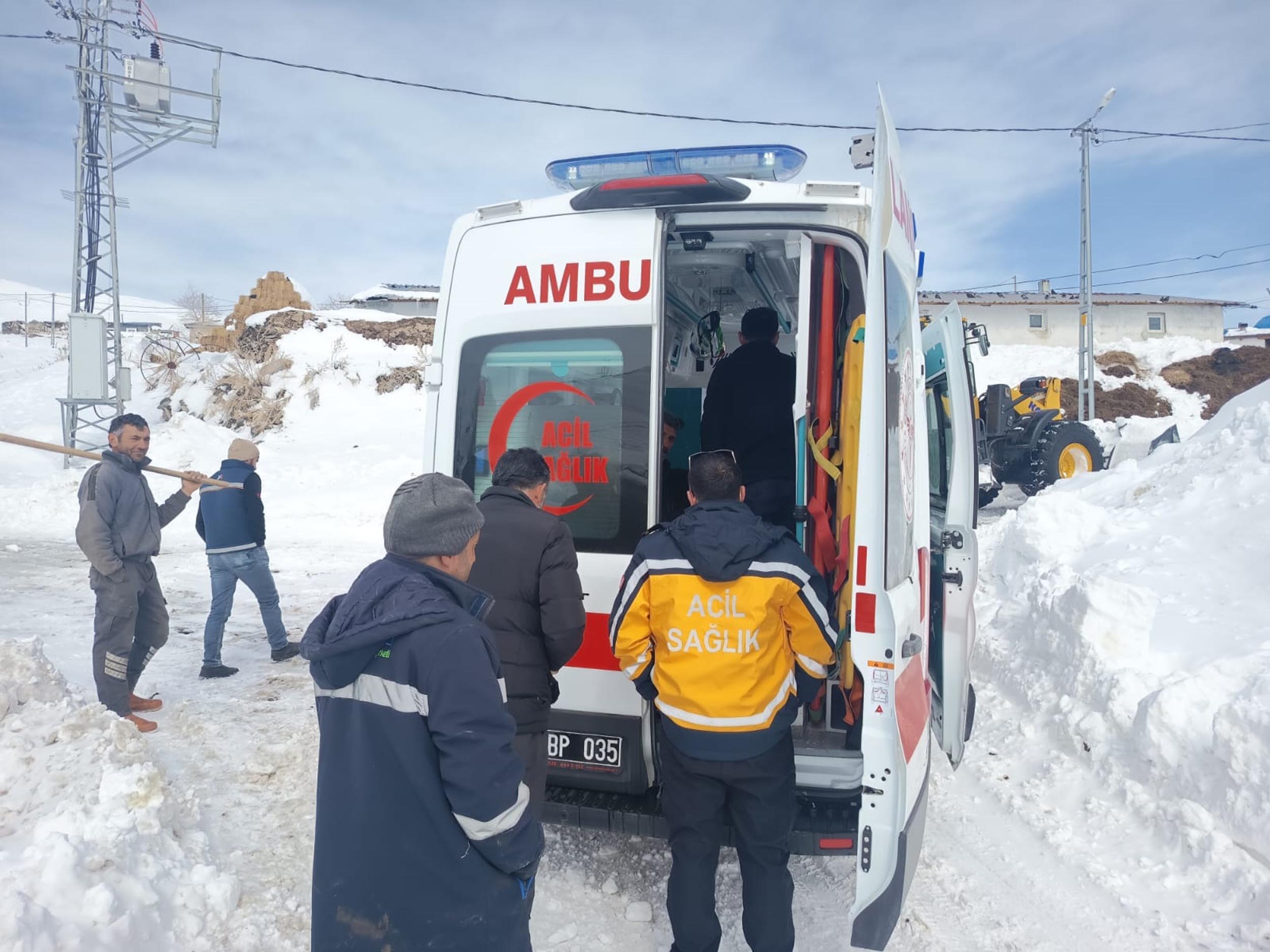 Kars kar kurtarma operasyonu İl Özel İdaresi