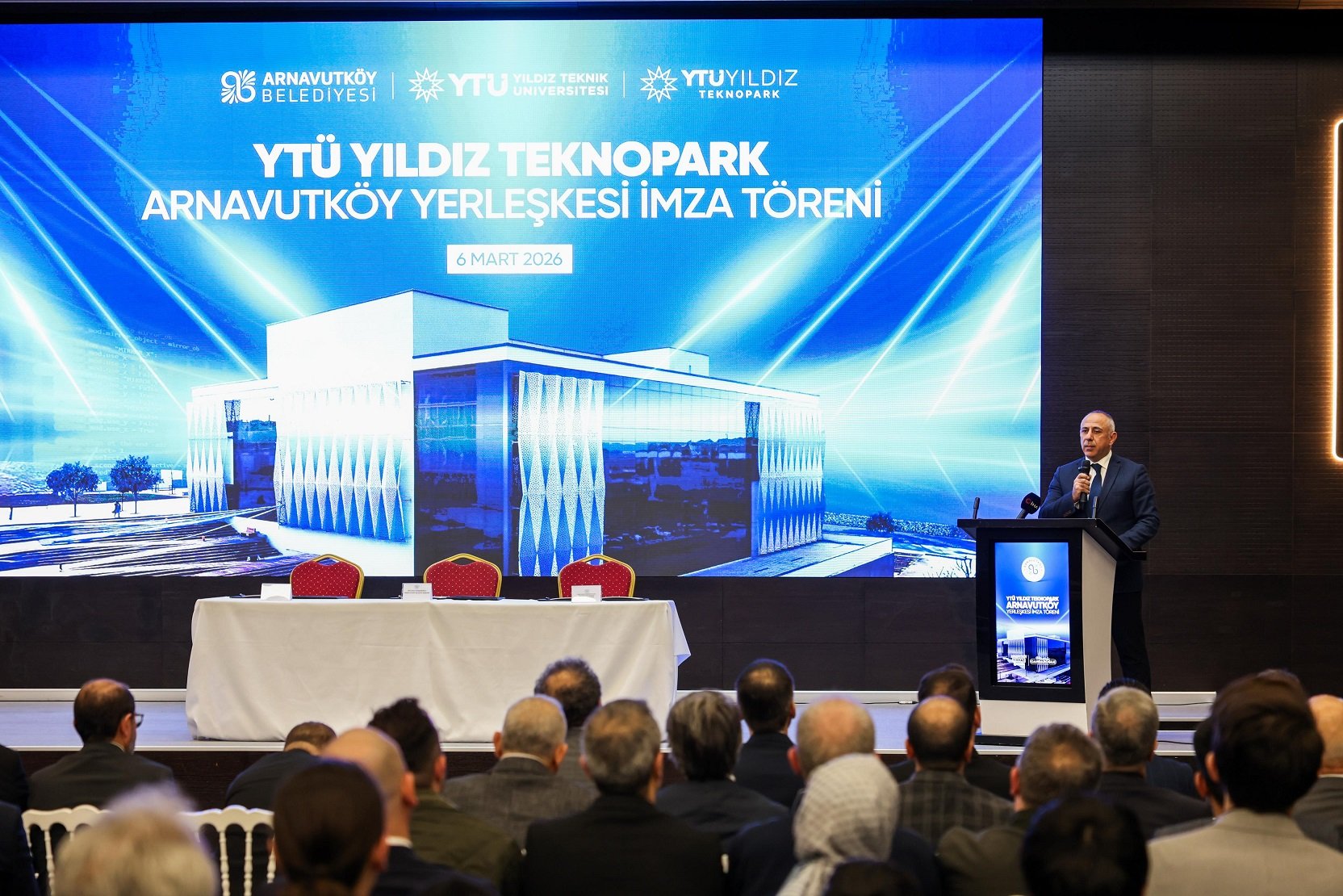 Teknopark Arnavutköy protokol imza töreni genel görünüm