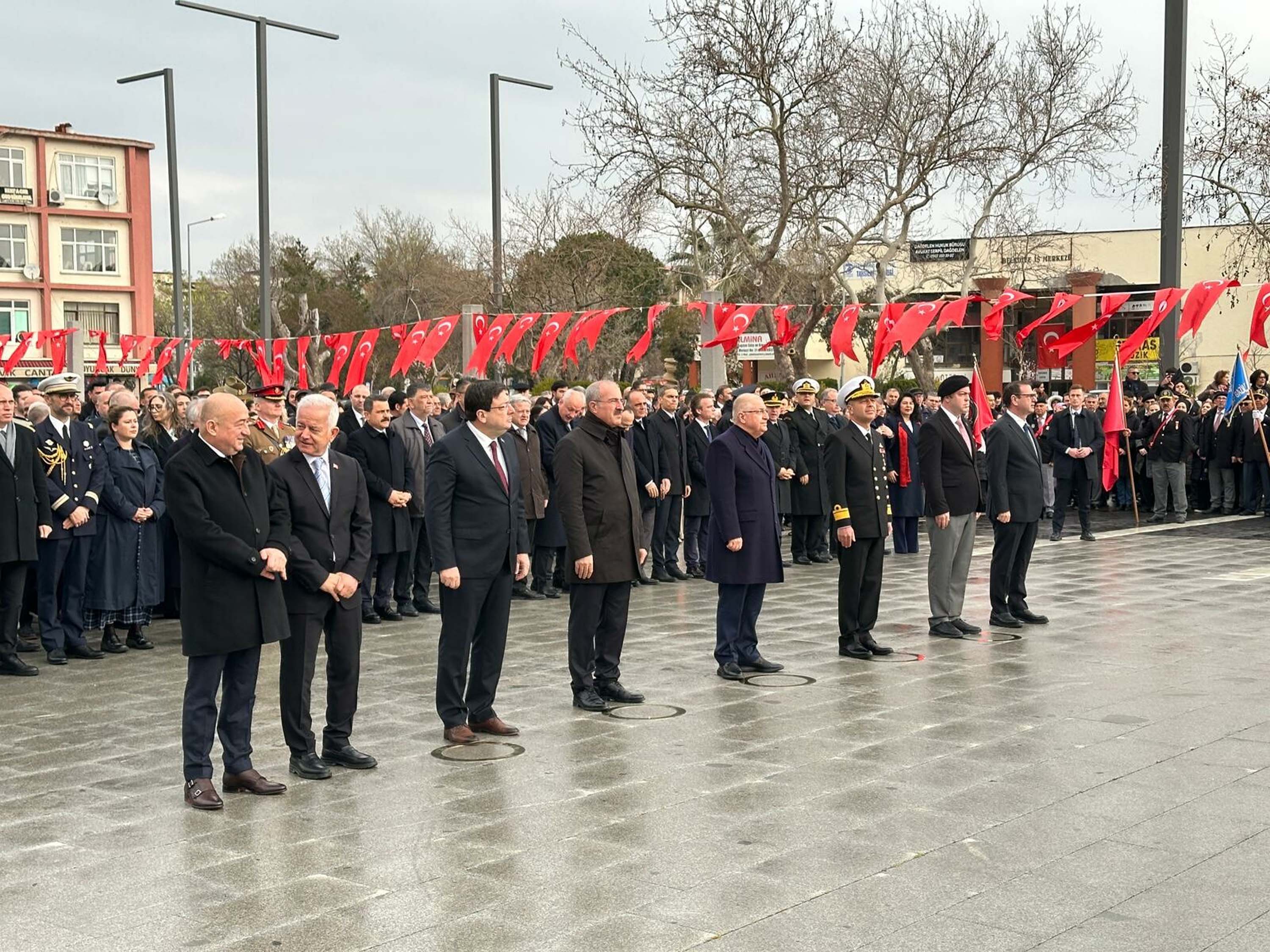 Milli Savunma Bakanı Yaşar Güler Çanakkale Töreni