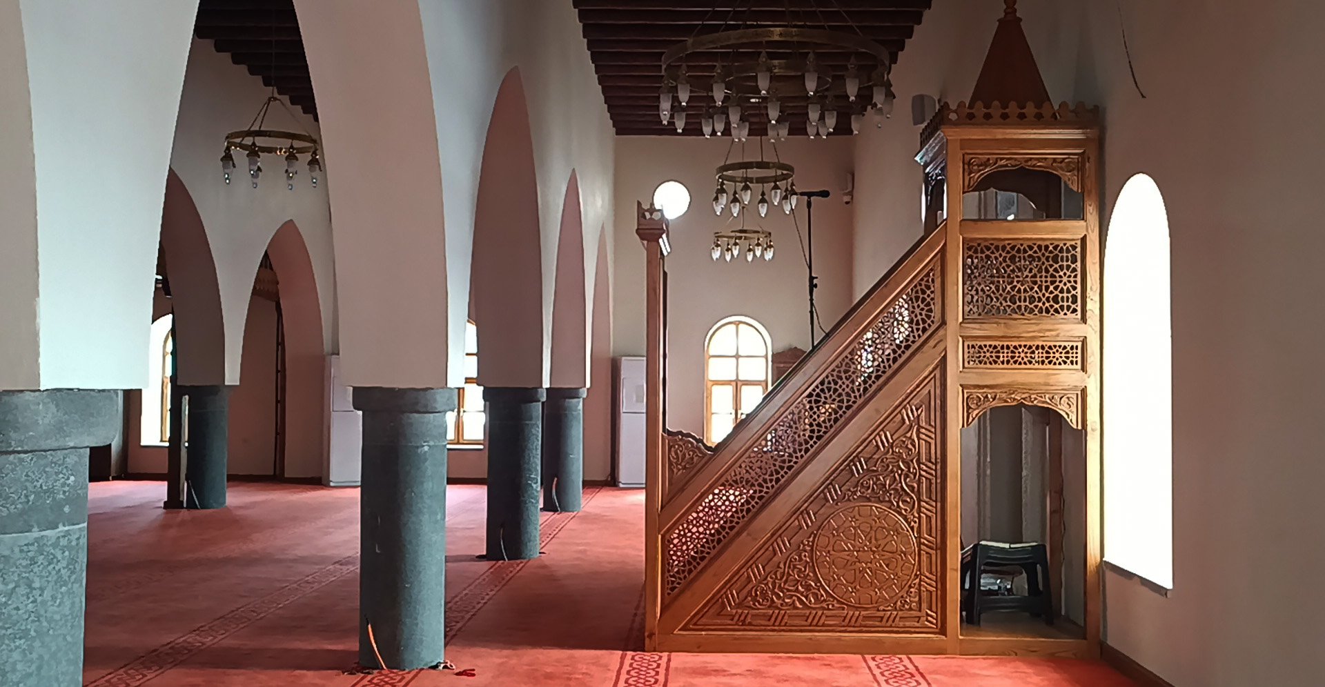 Tarihi Derviş Paşa Camisi detay