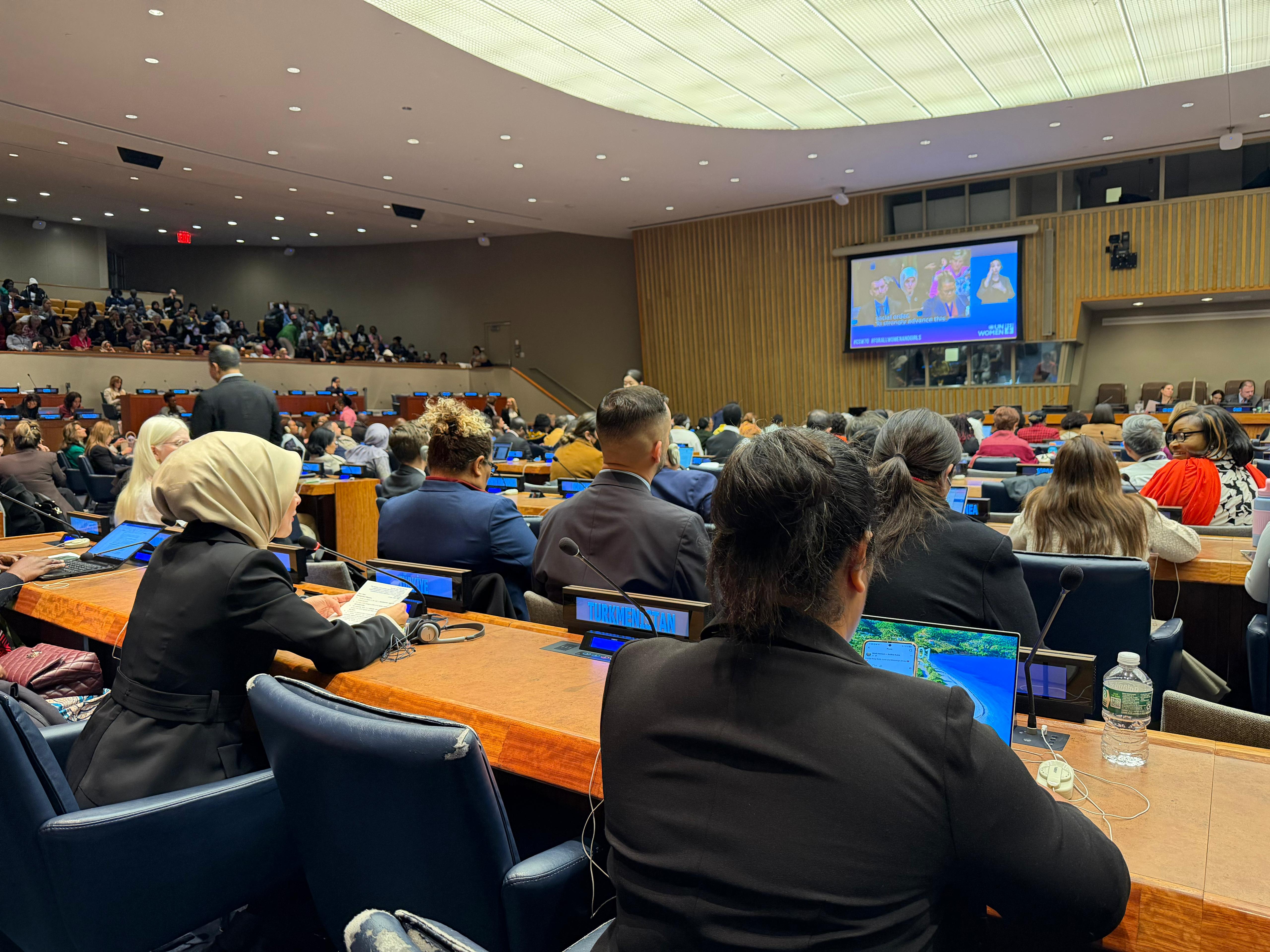 BM toplantısında Bakan Göktaş ve diğer katılımcılar