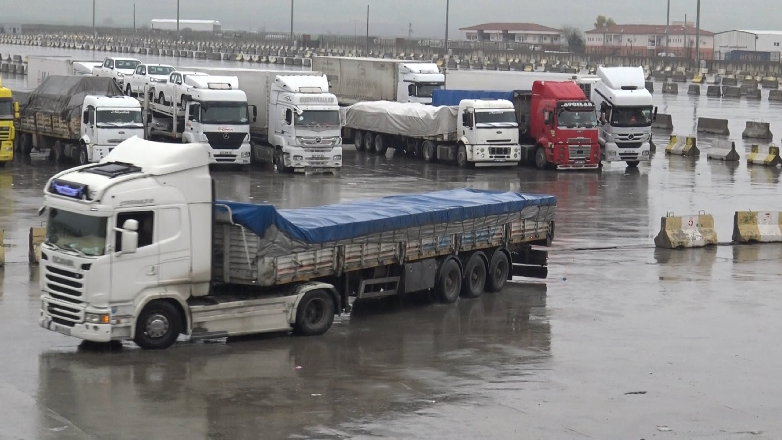 Habur Sınır Kapısı ticaret trafiği