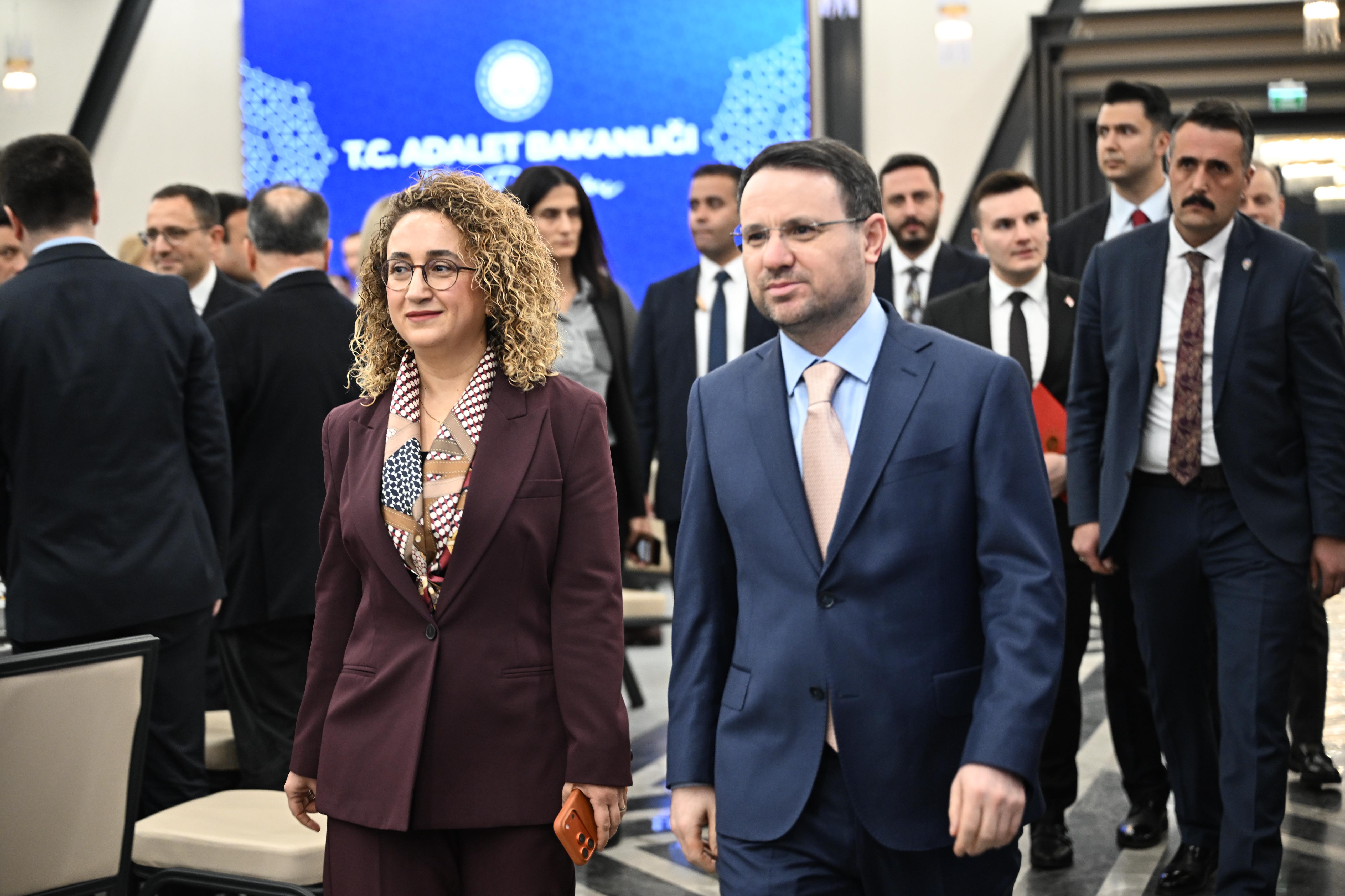 Adalet Bakanı Akın Gürlek iftar programında konuşuyor