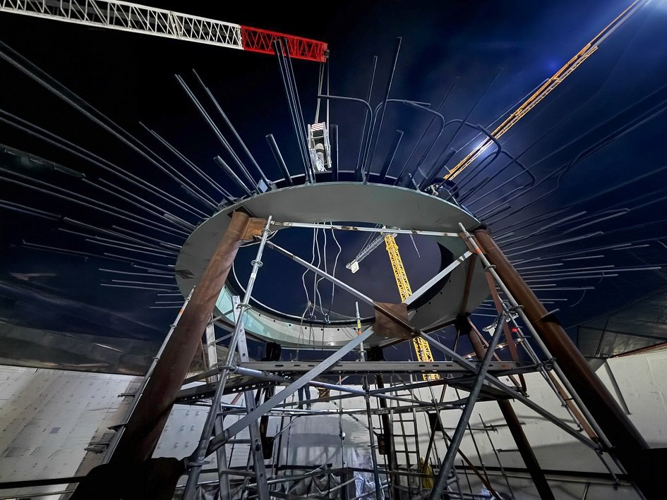 Akkuyu NGS İnşaat Sahası Havadan