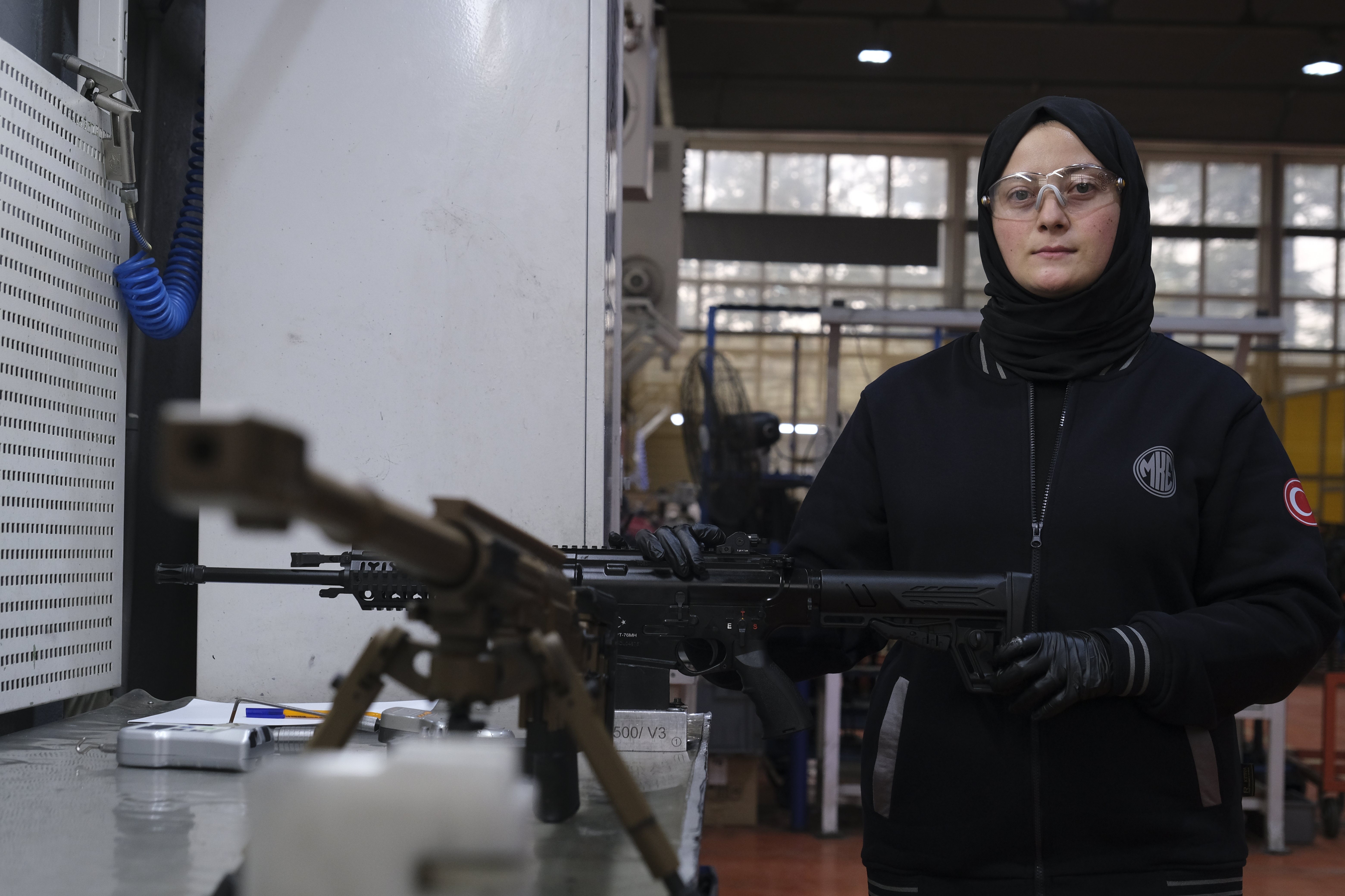 Ümmügülsüm Yavuz MKE Silah Test